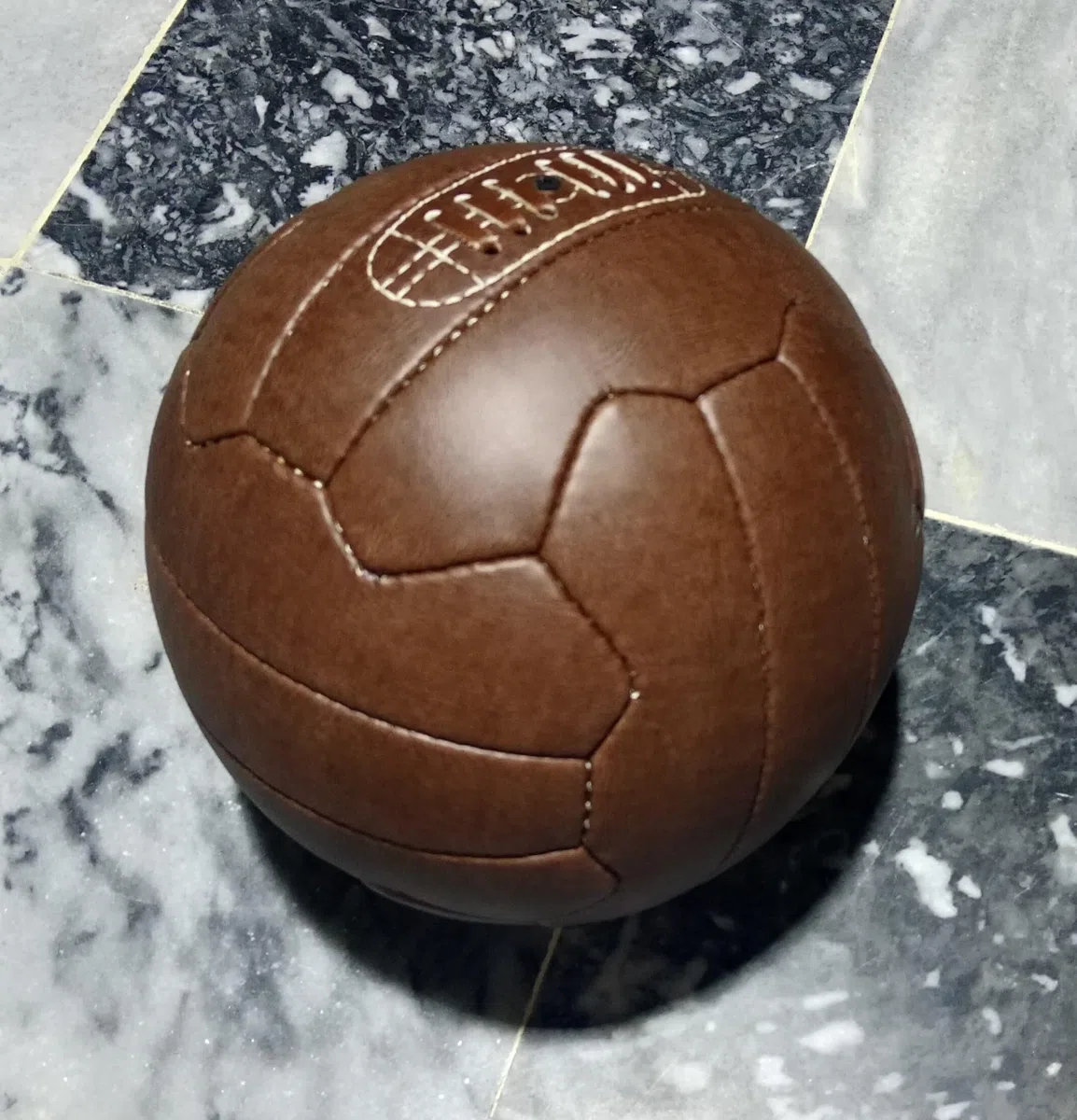 Piłka nożna w stylu vintage, rozmiar 5, brązowa replika Mistrzostw Świata 1966, retro Heritage Football