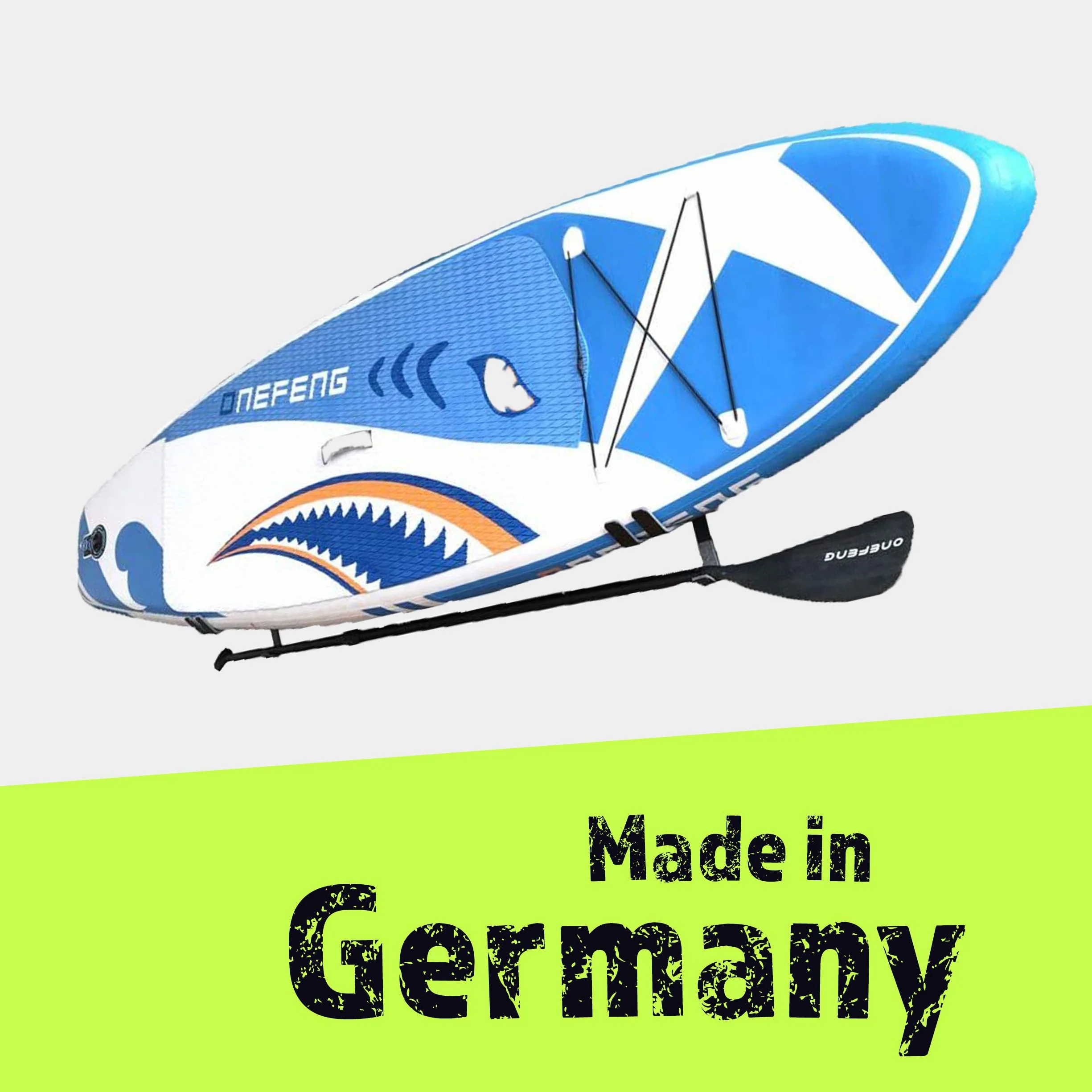 SUP RACKy uchwyt ścienny do SUP | Stand up Paddleboard | deska surfingowa | longboard | jeździec falisty | uchwyt pokryty filcem | wysokiej jakości akcesoria SUP | uchwyt do wiosła