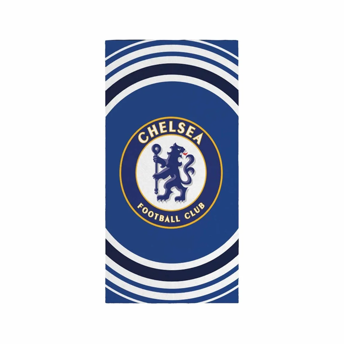 Chelsea FC Pulse ręcznik, niebieski, 140 cm x 70 cm