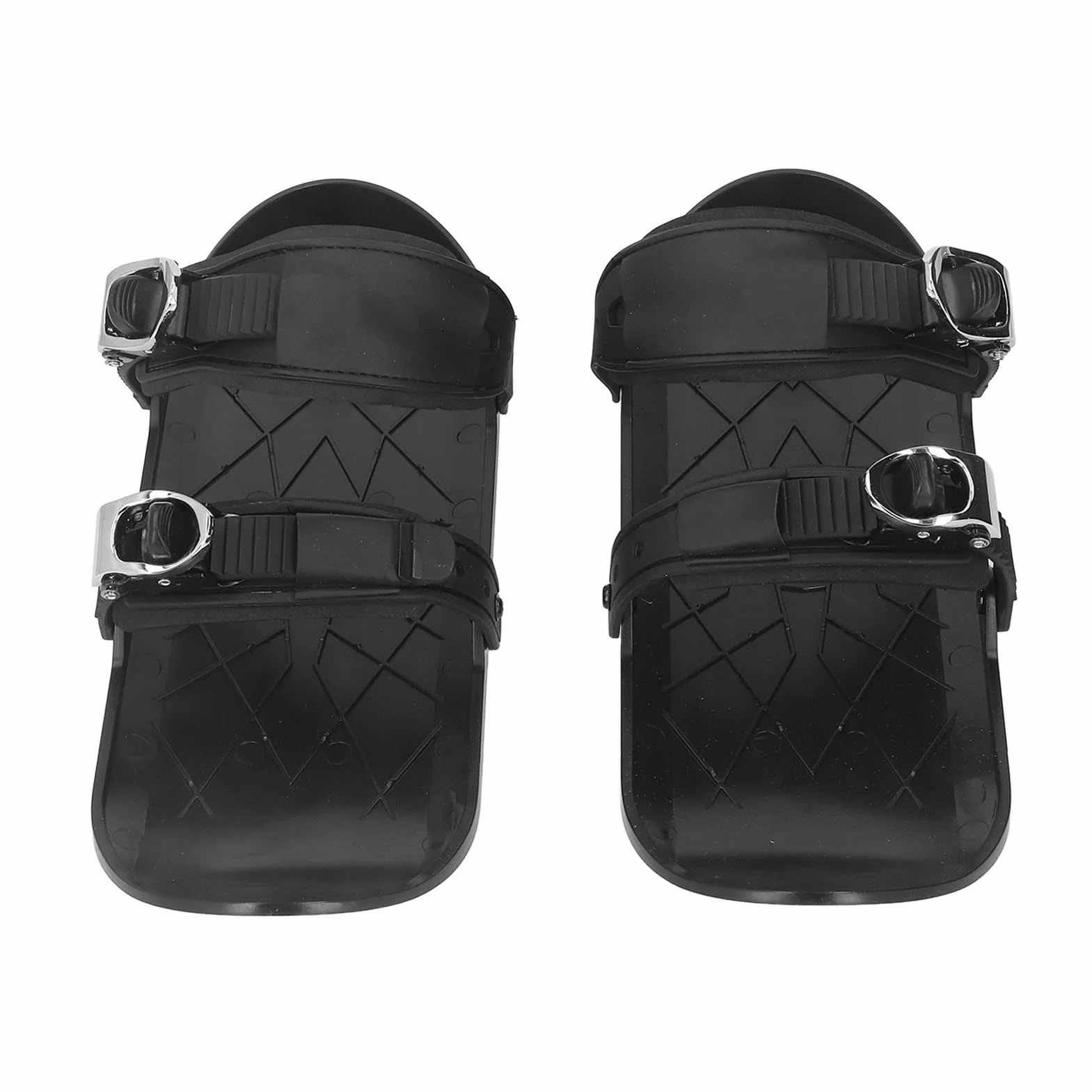 Mini łyżwy narciarskie, krótkie, regulowane, krótkie, zimowe, snowblade, buty narciarskie, buty narciarskie do sportów zimowych, czarne