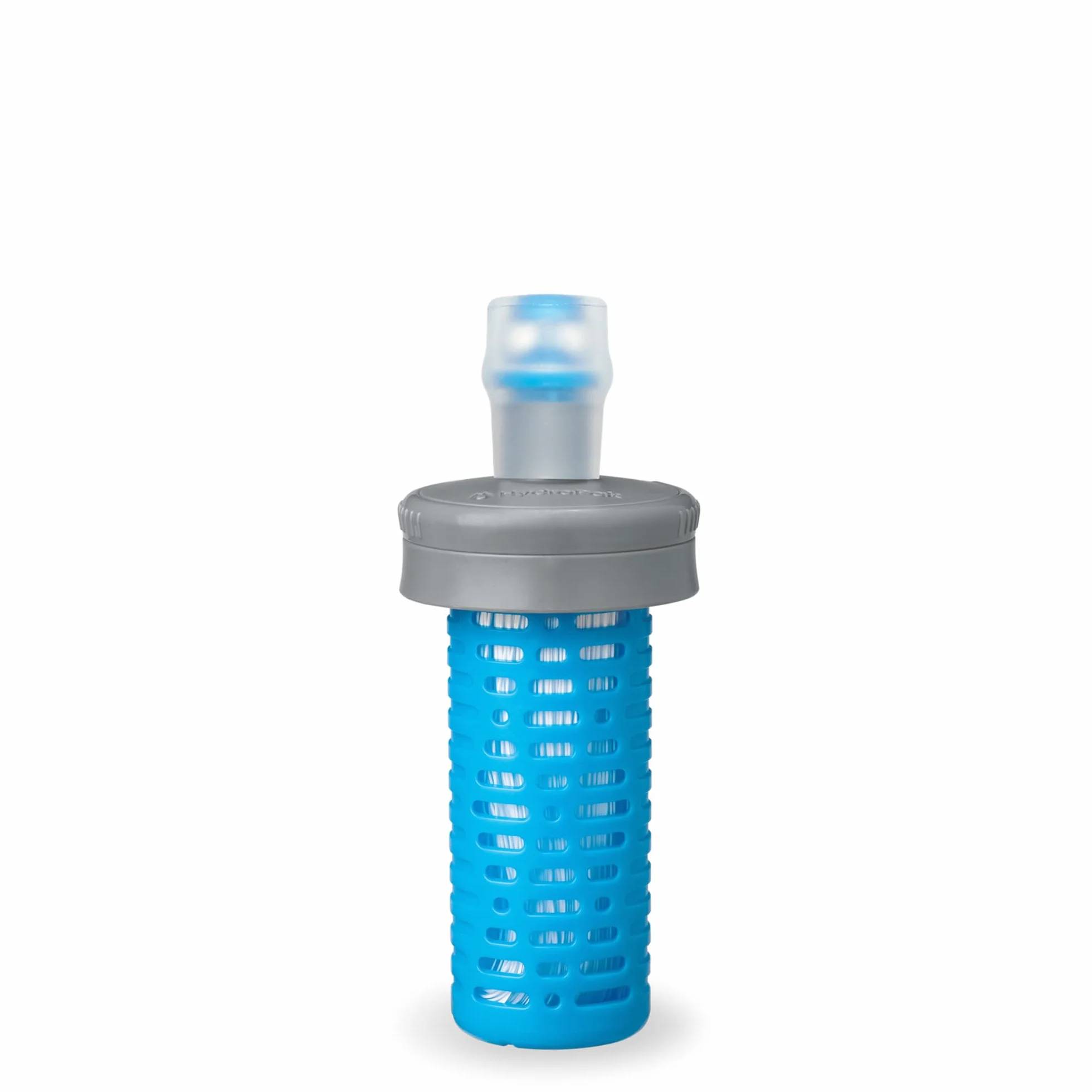 HydraPak UltraFlask+ nasadka filtrująca - akcesorium do filtracji wody - szybki przepływ - idealna do biegania po szlaku, wędrówek, sportów wytrzymałościowych, biwakowania, podróży i gotowości na