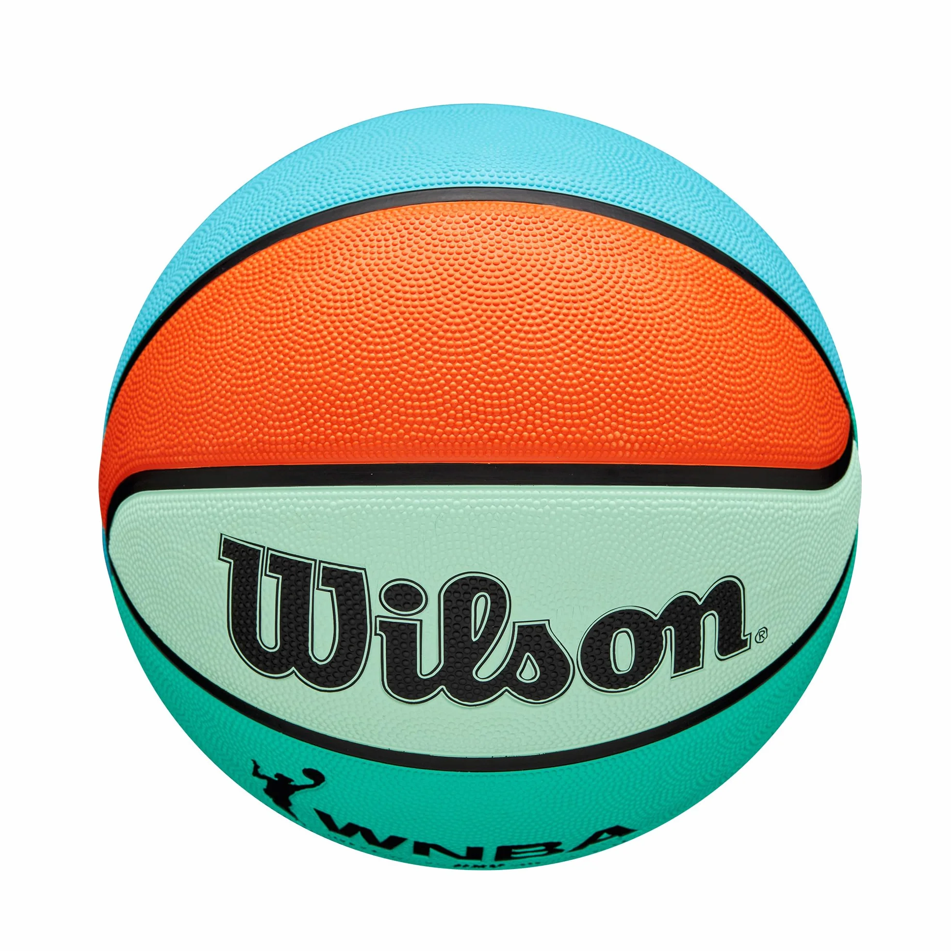 Wilson WNBA DRV koszykówka outdoorowa pomarańczowa turkusowa 6
