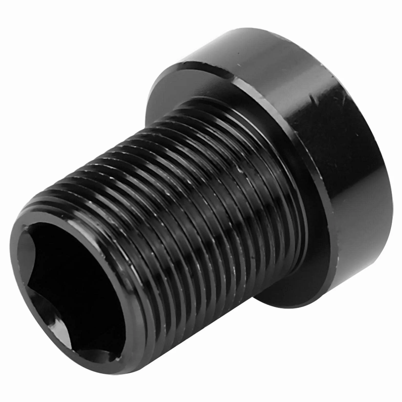 Śruba ramienia korby rowerowej, 2 szt. M15 × 19mm Tytanowa śruba korbowa wału środkowego, akcesoria do naprawy rowerów