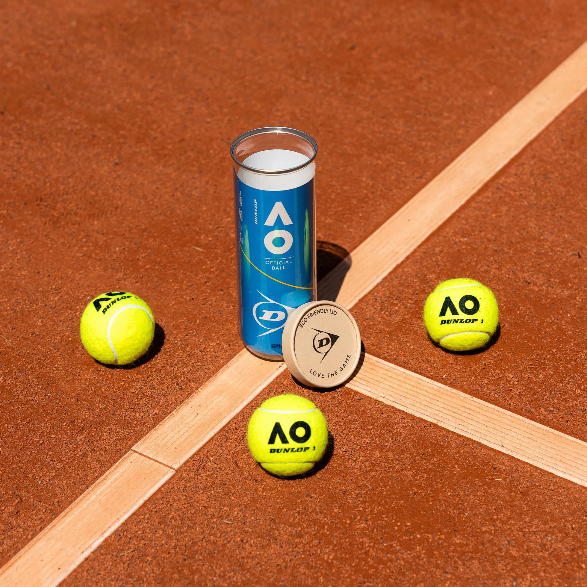 Dunlop Piłka tenisowa Australian Open 3 sztuki