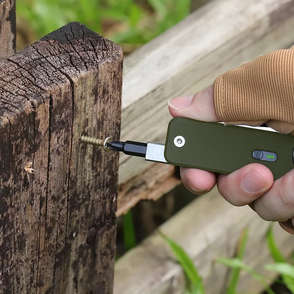 ROXON S503G Flex Companion Tool modułowe regulowane narzędzie kieszonkowe z 8 narzędziami