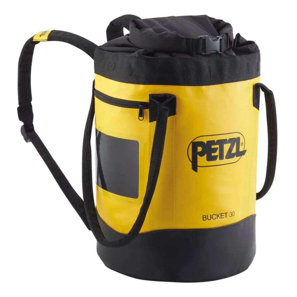 Petzl, Wiadro 30, torba samonośna, żółta, 30 litrów, uniseks - dorosły