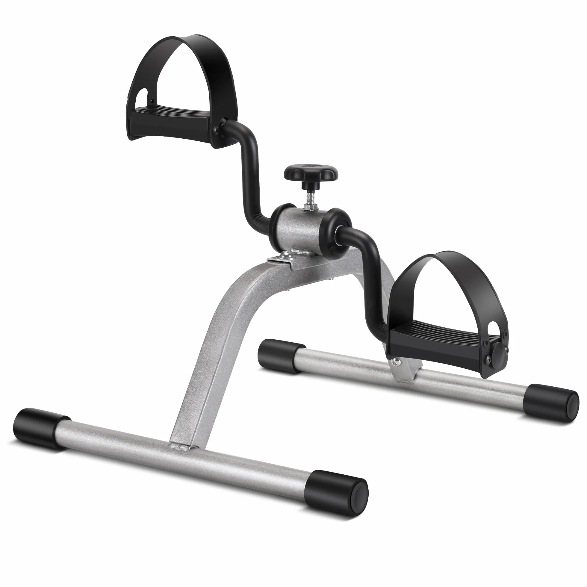 Mini rower treningowy z pedałami, lekki przenośny rower podłogowy