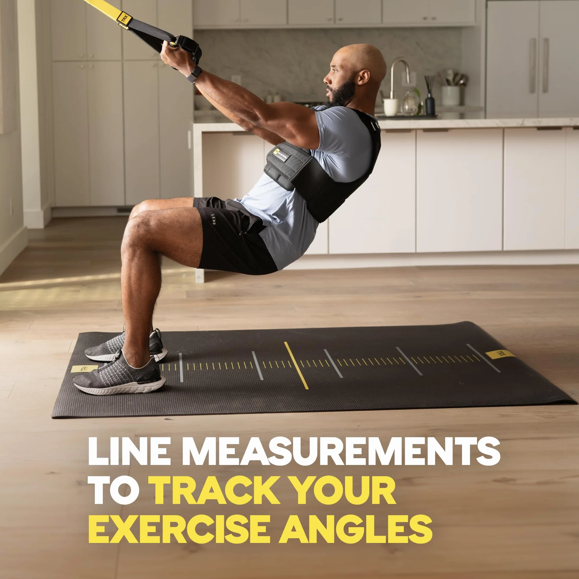 Mata treningowa TRX do zawieszenia 72 cale x 24 cale