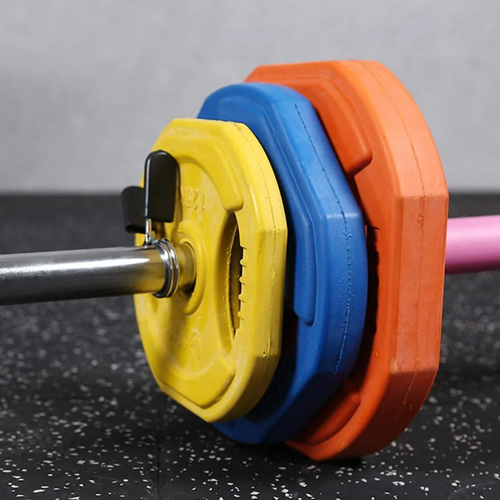 Zaciski do sztangi sprężynowe 25 mm 6-pak do olimpijskich hantli