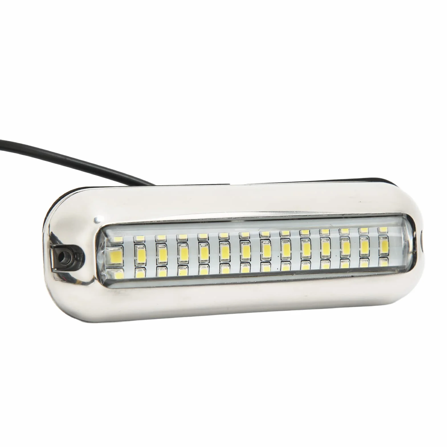 Marine Led Lights 42LEDS Wodoodporne Podwodne światło LED łodzi 10-30V DC Korek Spustowy światła dla Jachtu łódź/jacht Serii Statek/jacht Części(Niebieskie światło)