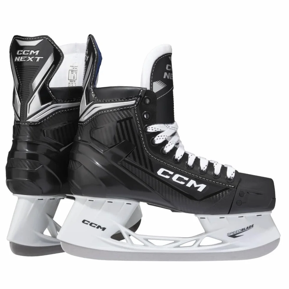 CCM Schlittschuhe NEXT Senior, duża powierzchnia boczna: 10 R (EU45,5), biała schlittschuhe: D