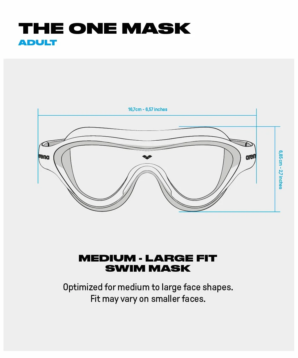 Arena Gogle The One Mask Mirror Uniseks