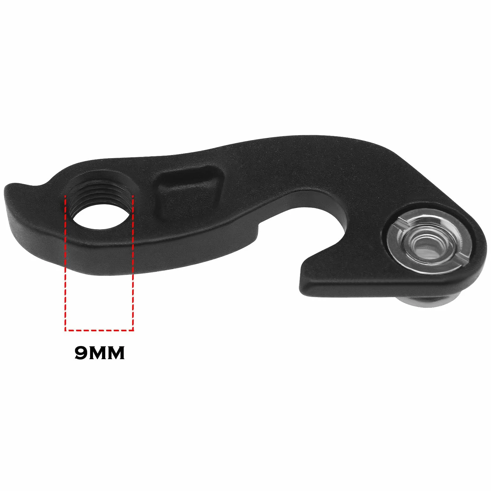 Metalowy hak przerzutki tylnej do roweru czarny kompatybilny z Specialized Allez Crux Dolce