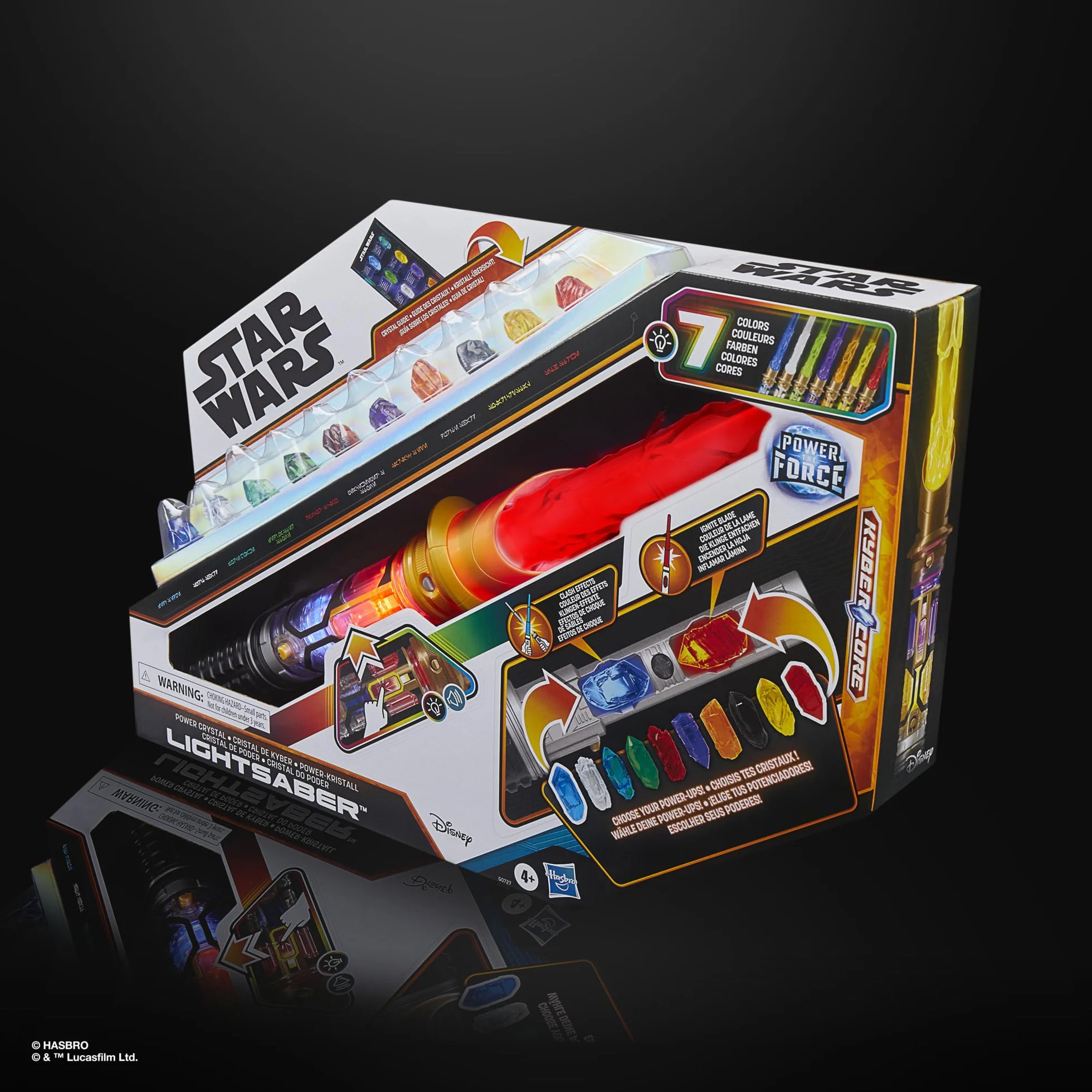 Hasbro Star Wars Miecz Świetlny z Kryształem Zasilającym z Gwiezdnych Wojen