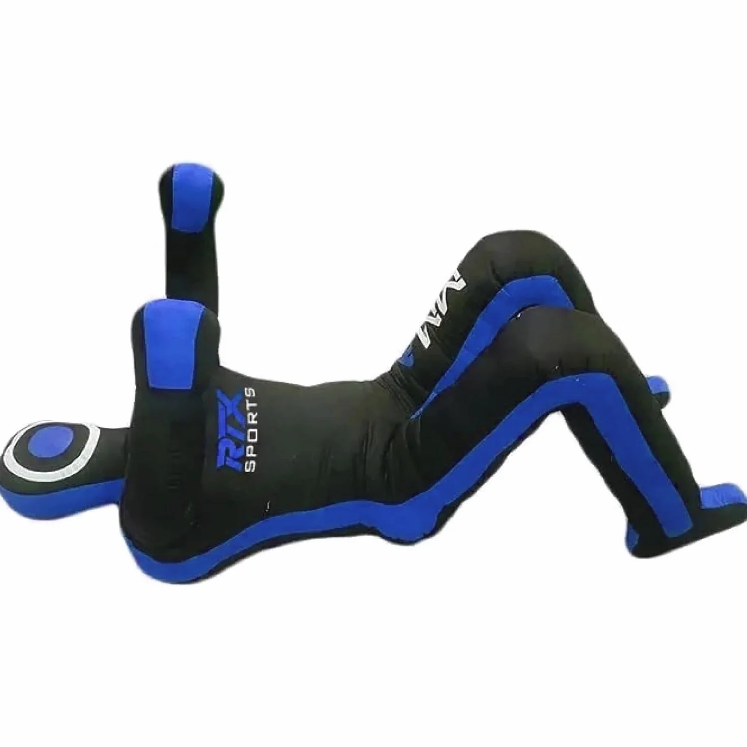 RTX MMA Judo Grappling Dummy | niewypełniony | worek bokserski do brazylijskiego Jiu Jitsu | zapasy, sztuki walki, samoobrony, karate, trening na ułożenie | pozycja siedząca Dummy Canvas