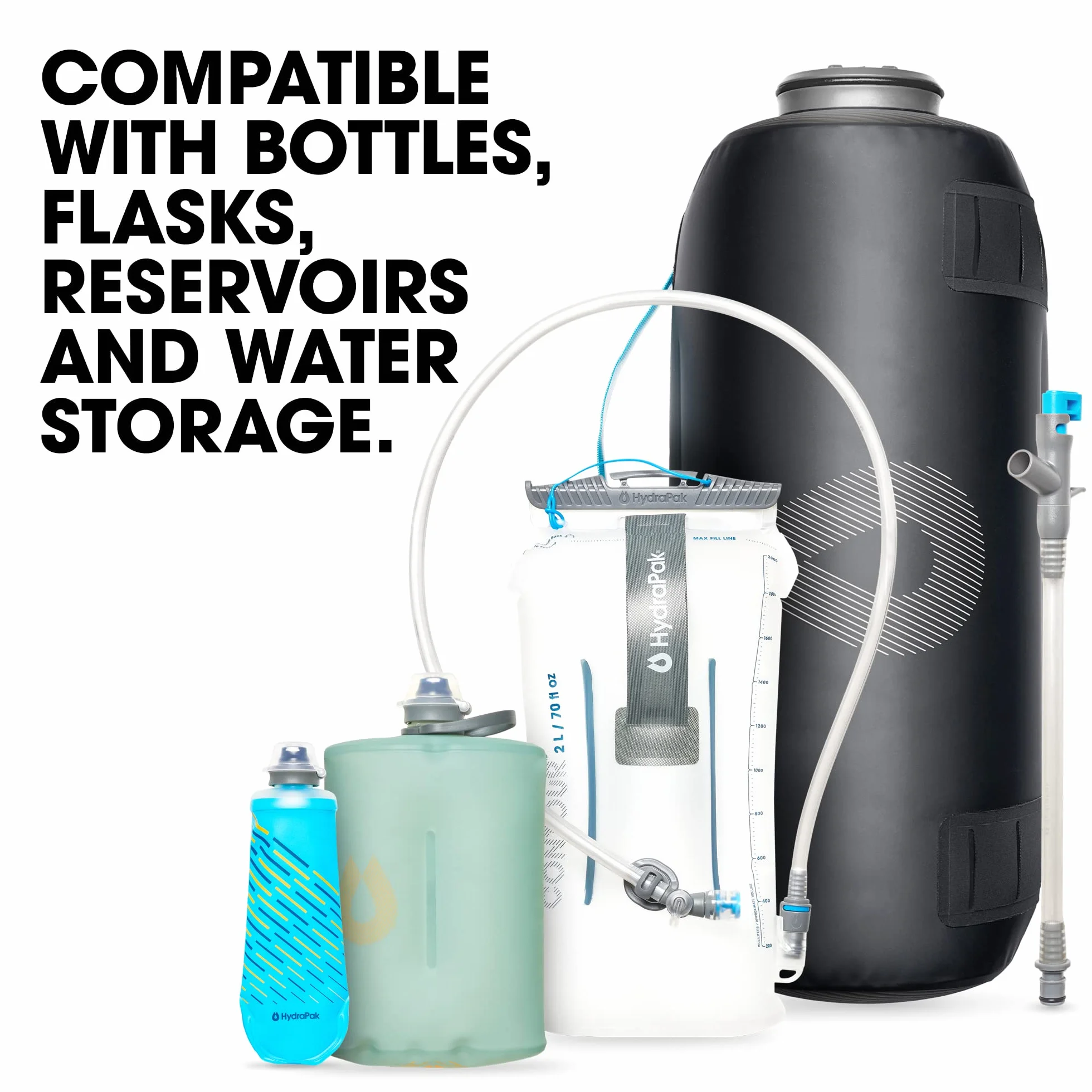 HydraPak Zestaw filtrów 28 mm do filtracji wody szybki przepływ