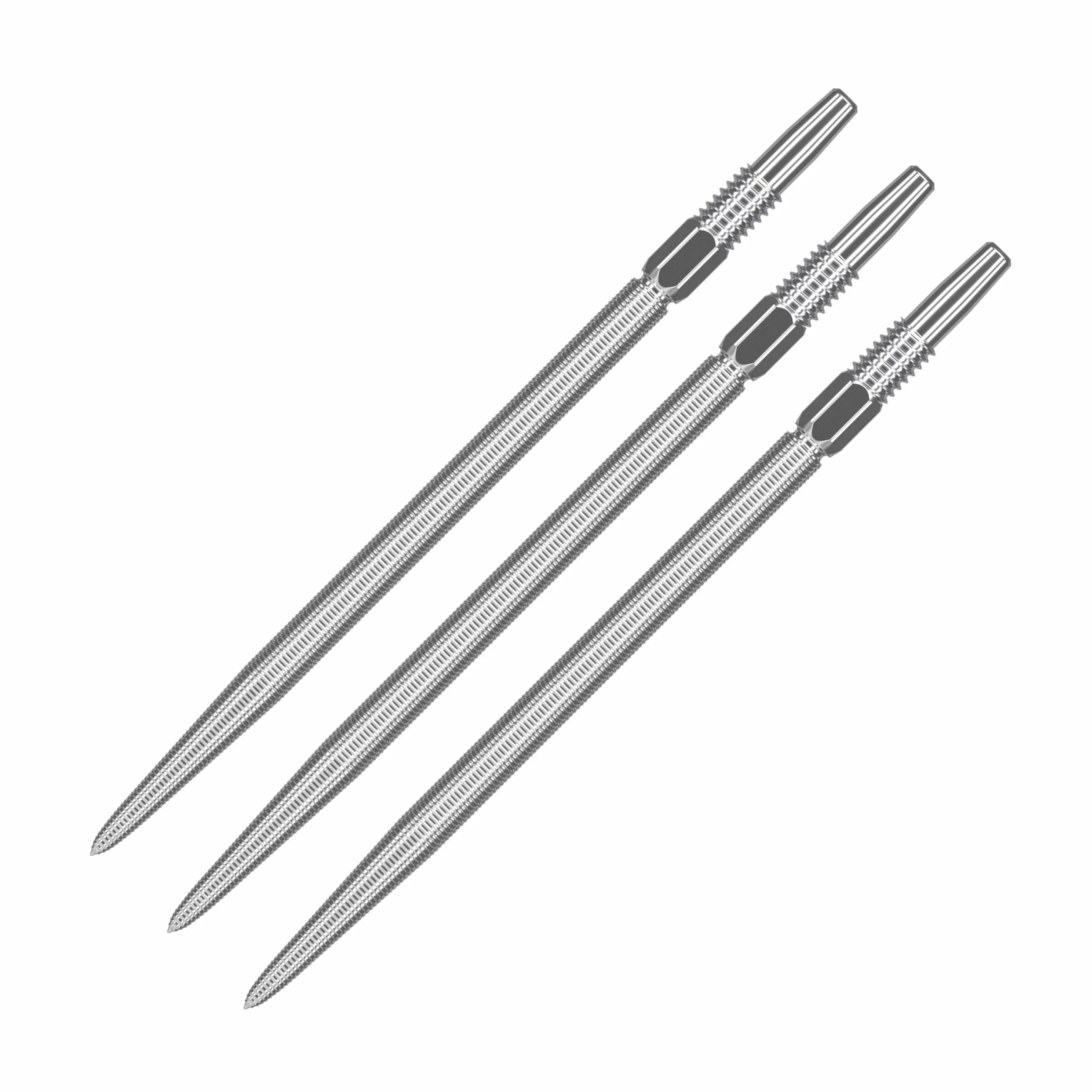 Target Darts Swiss Points Końcówki do rzutek Nano Swiss Point 40 mm srebrne zestaw 3 końcówek