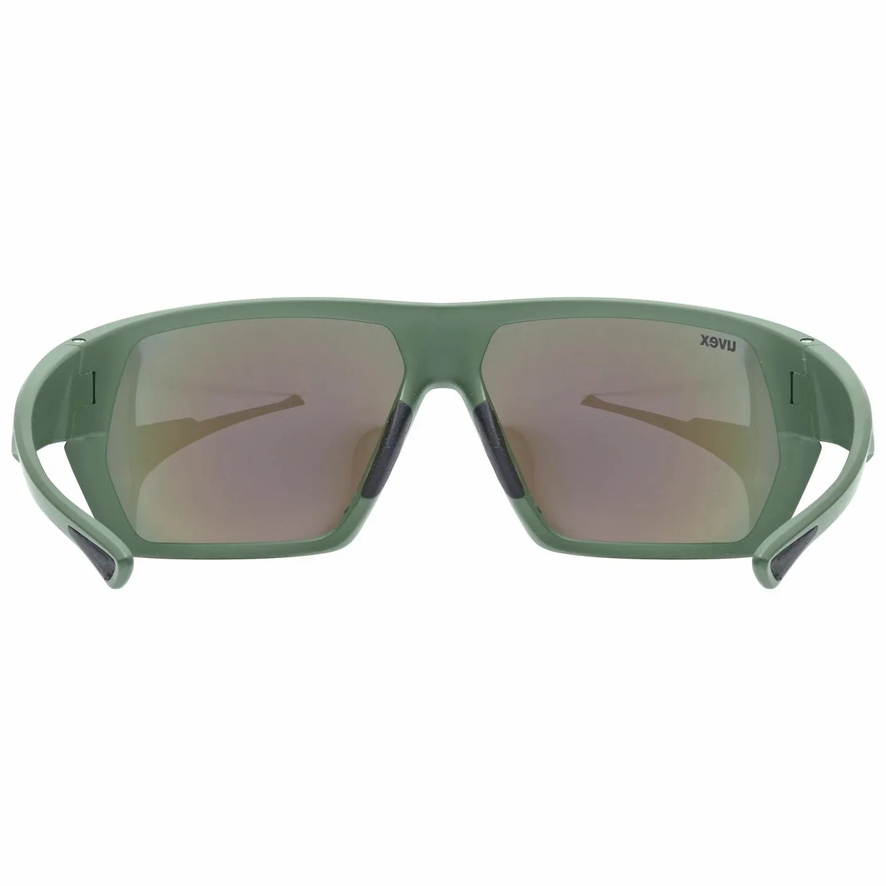 uvex sportstyle 238, okulary sportowe unisex-dorosły, moss matt/mirror green, one size