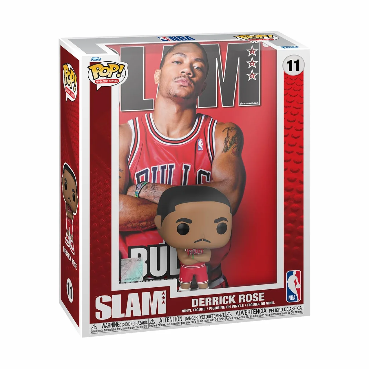 Funko Pop! NBA Cover: Slam Derrick Rose Figurka winylowa do kolekcjonowania