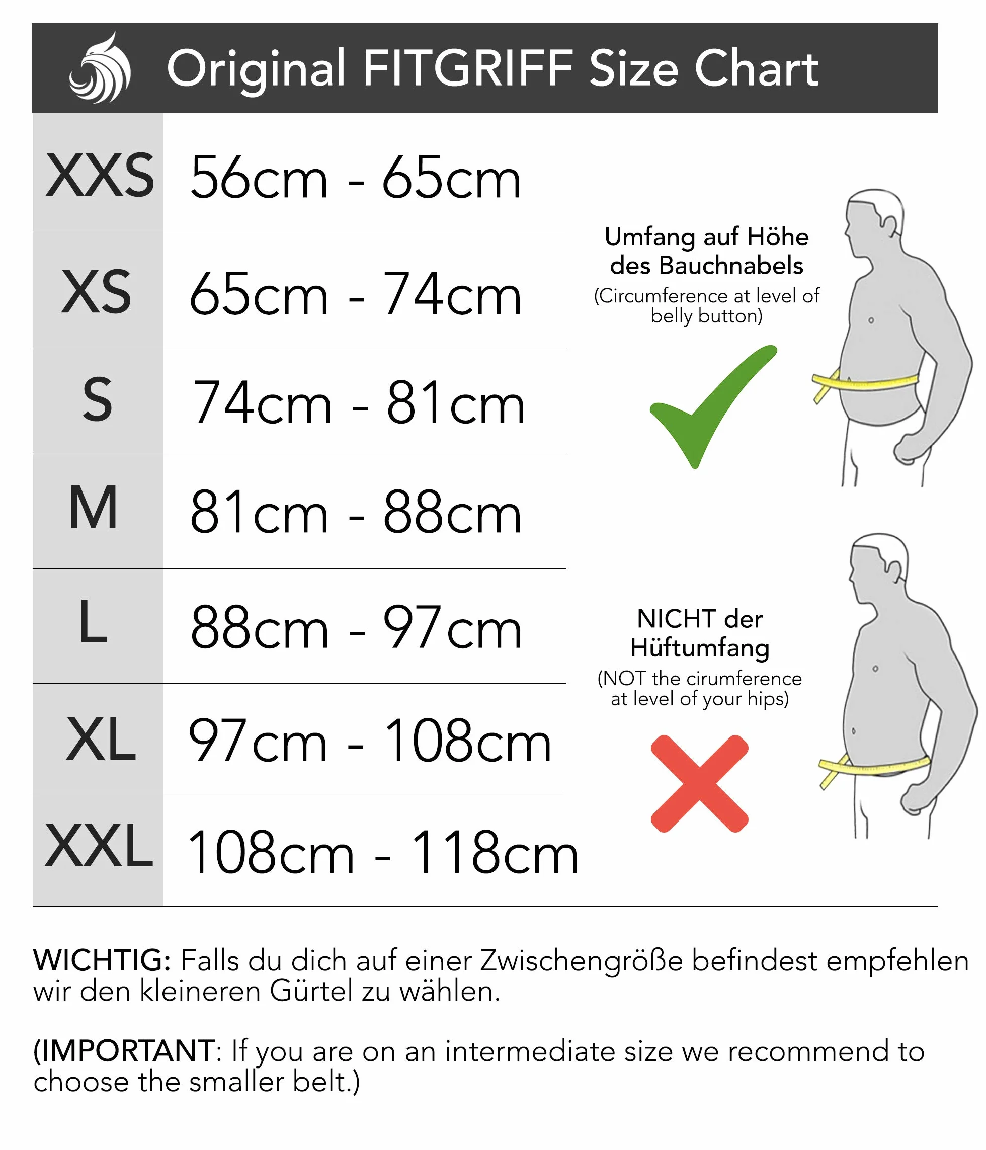FITGRIFF® Pas do podnoszenia ciężarów V2 – pas treningowy dla kobiet i mężczyzn, kulturystyka, crossfit