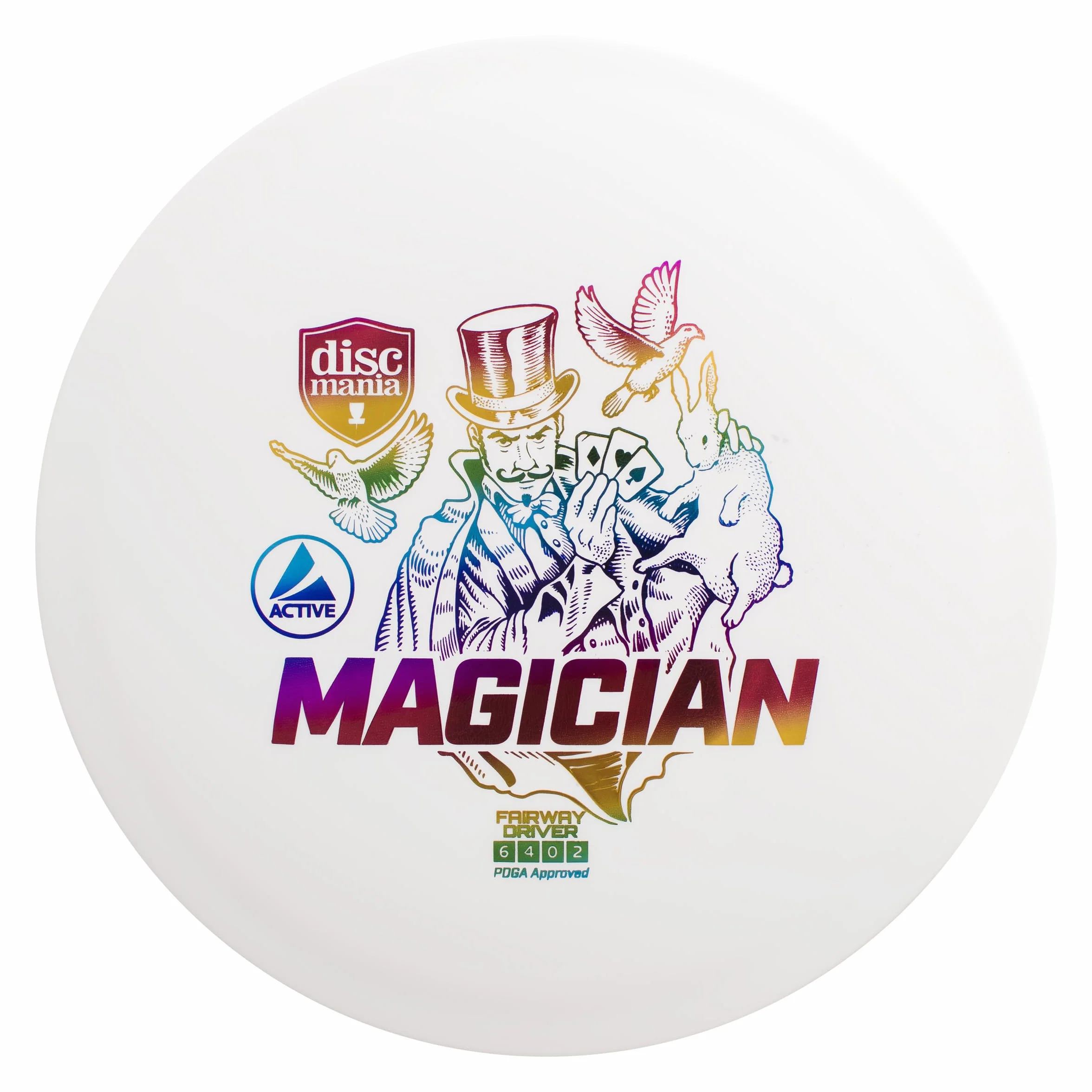Discmania DMAMAWH Disc Golf Adult Unisex, Biały, Unikalny