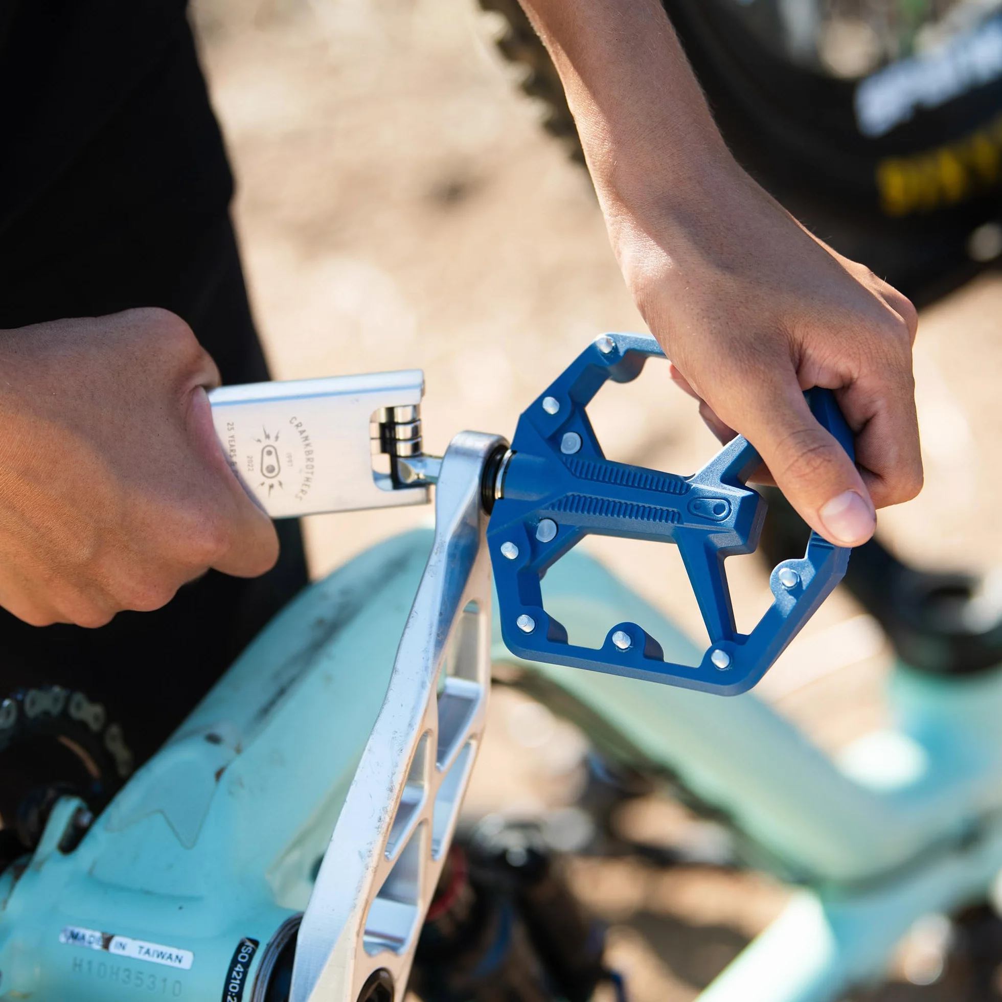 Crankbrothers Pieczęć 1 wersja 2 MTB pedał, duży czarny