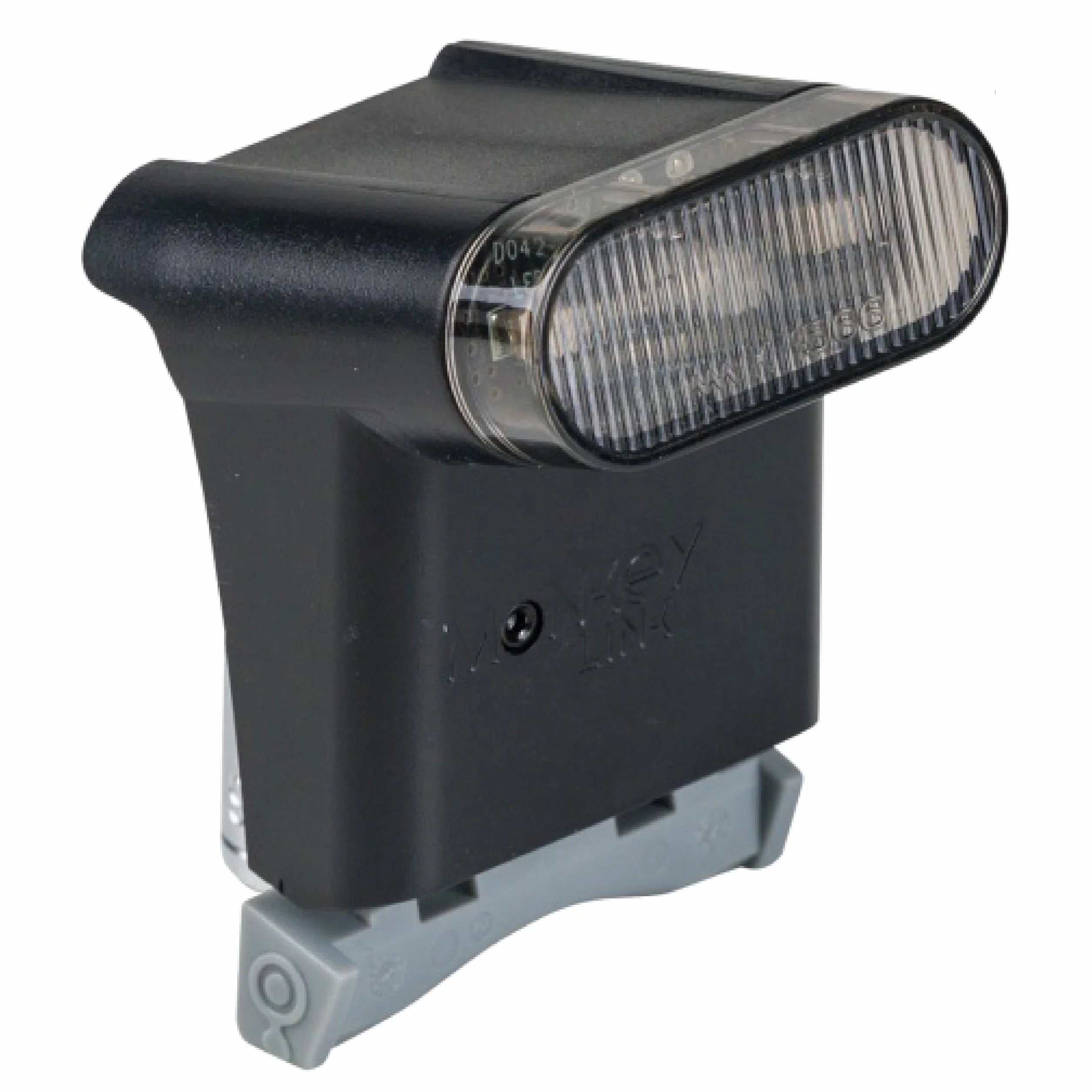 MonkeyLink Light 50 LUX Set Connect zestaw oświetleniowy do roweru, akcesoria rowerowe, oświetlenie przednie i tylne, magnetyczne mocowanie, mocny chwyt, dopuszczenie do ruchu drogowego, kolor czarny