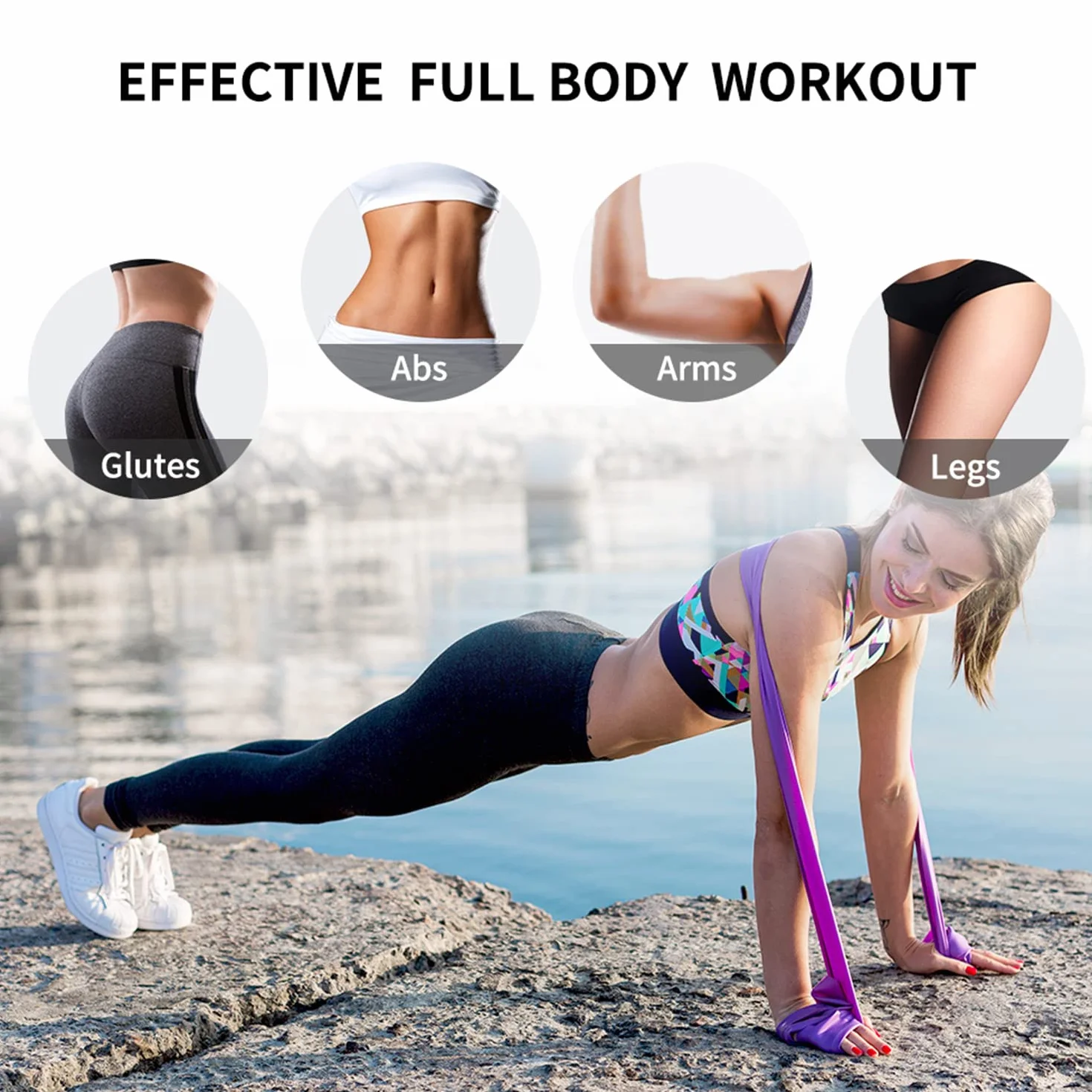 PROIRON Taśmy Oporowe Fitness, Zestaw Taśm do Ćwiczeń Wielokolorowe, Siłownia, Pilates, Joga