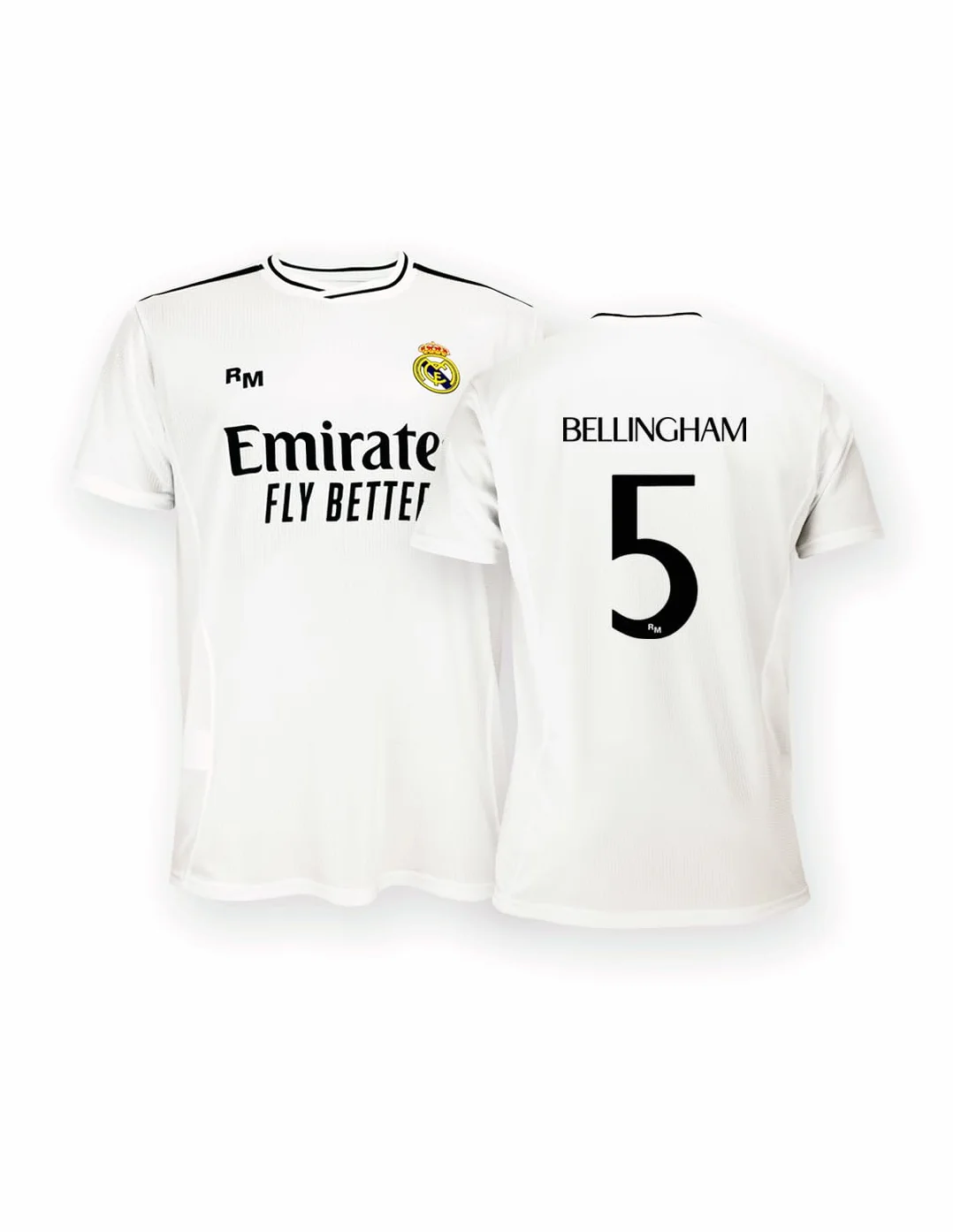 Real Madrid Zestaw Domowy Sezon 24/25, Bellingham, XL, Replika Z Oficjalną Licencją
