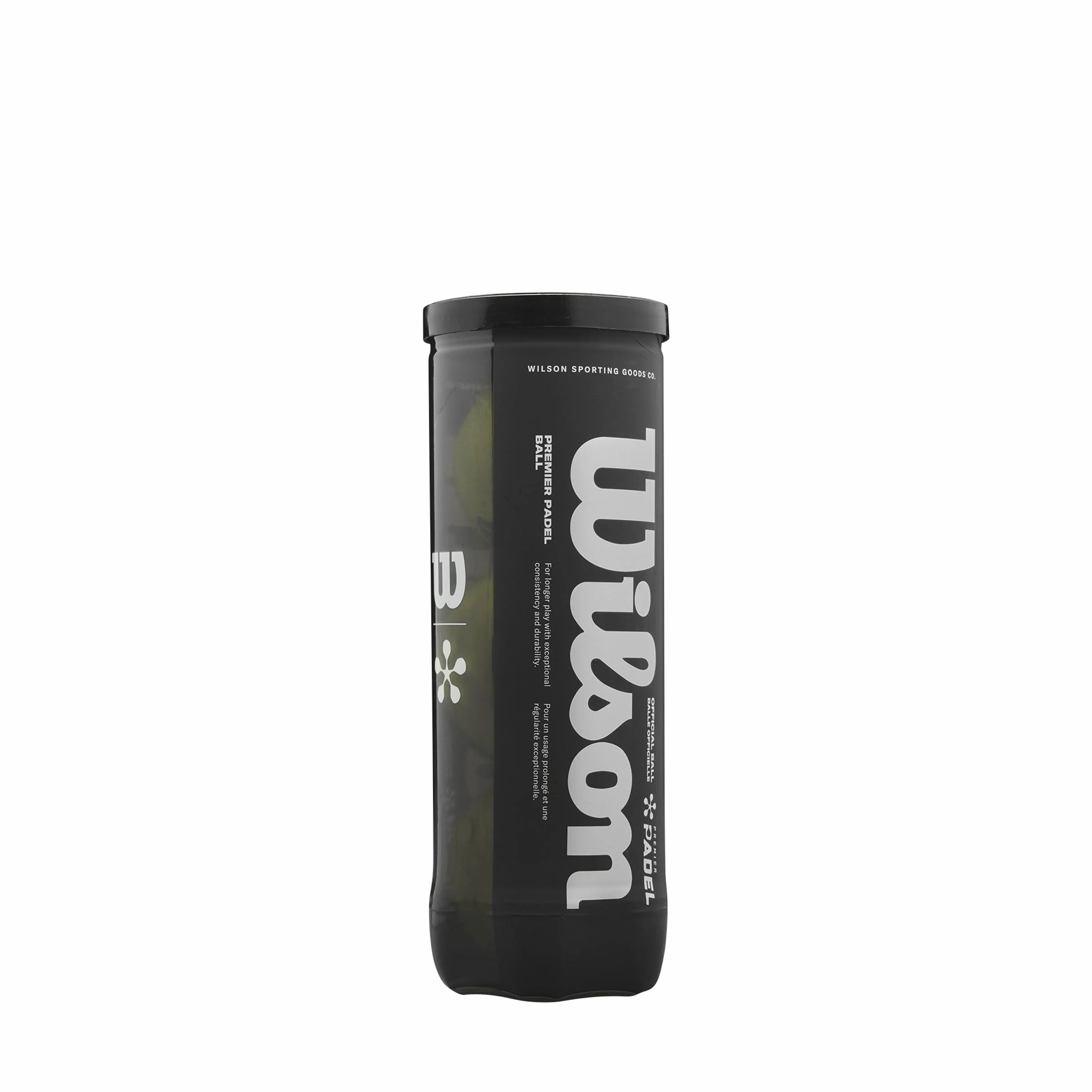 Wilson Unisex Premier Padel Paddel Balls, żółte, 3 sztuki w opakowaniu