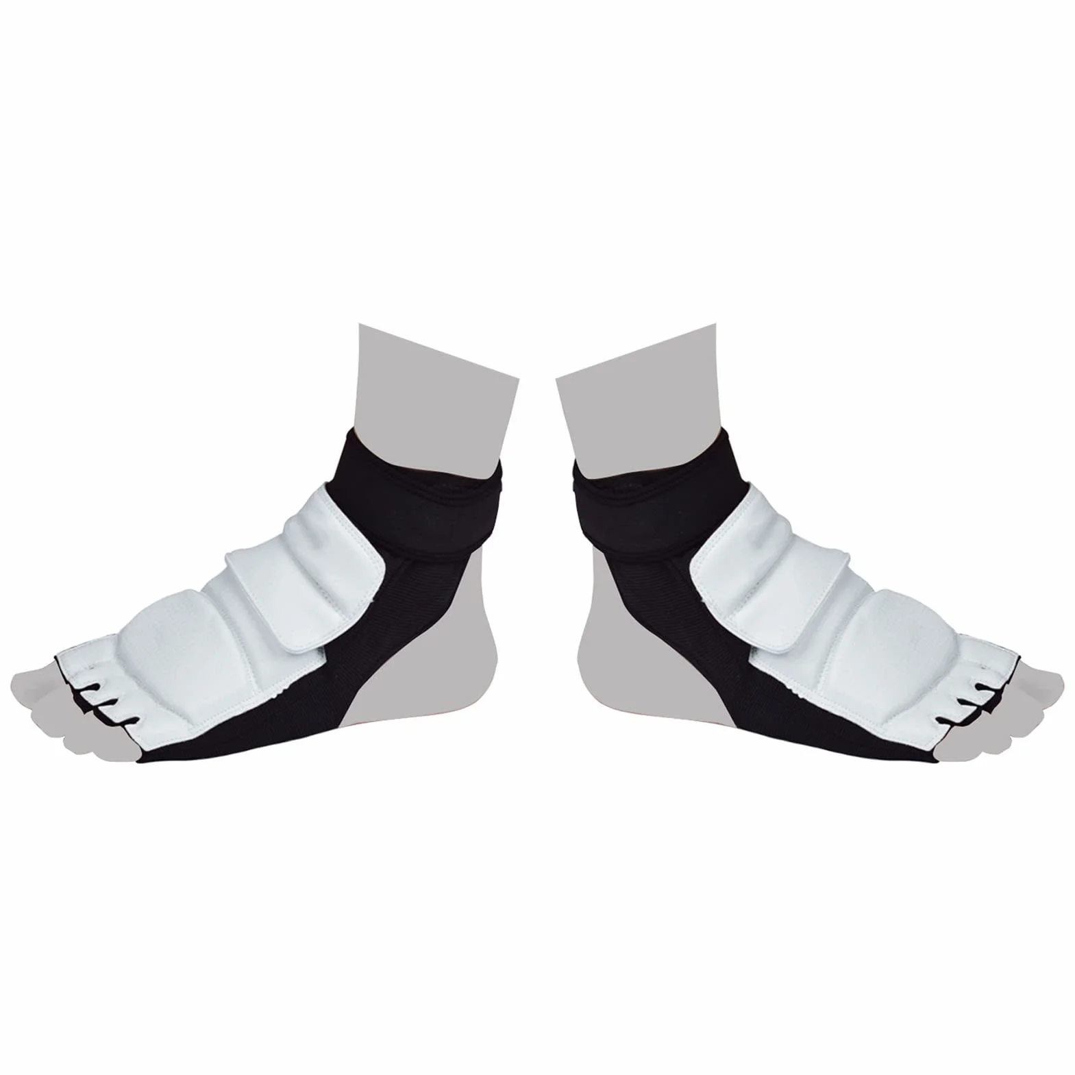 Ochraniacze na Stopy Taekwondo Oddychające Antypoślizgowe Karate Boxing Sparring 1 para