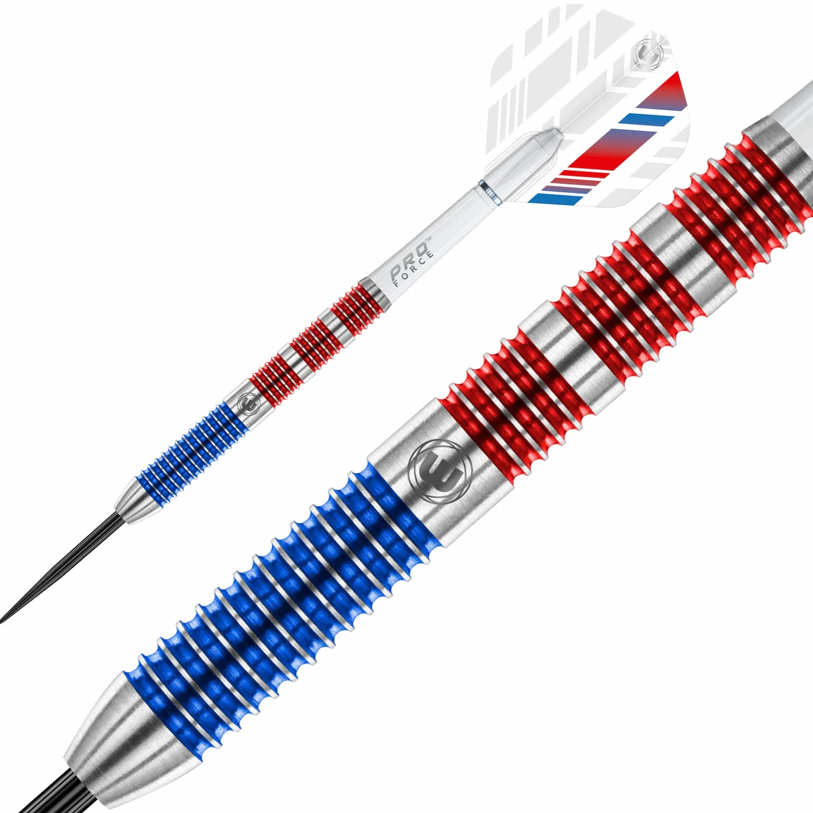 WINMAU Wildcats zestaw rzutek 90% wolframu z lotkami i łodygami – technologia pryzmatyczna
