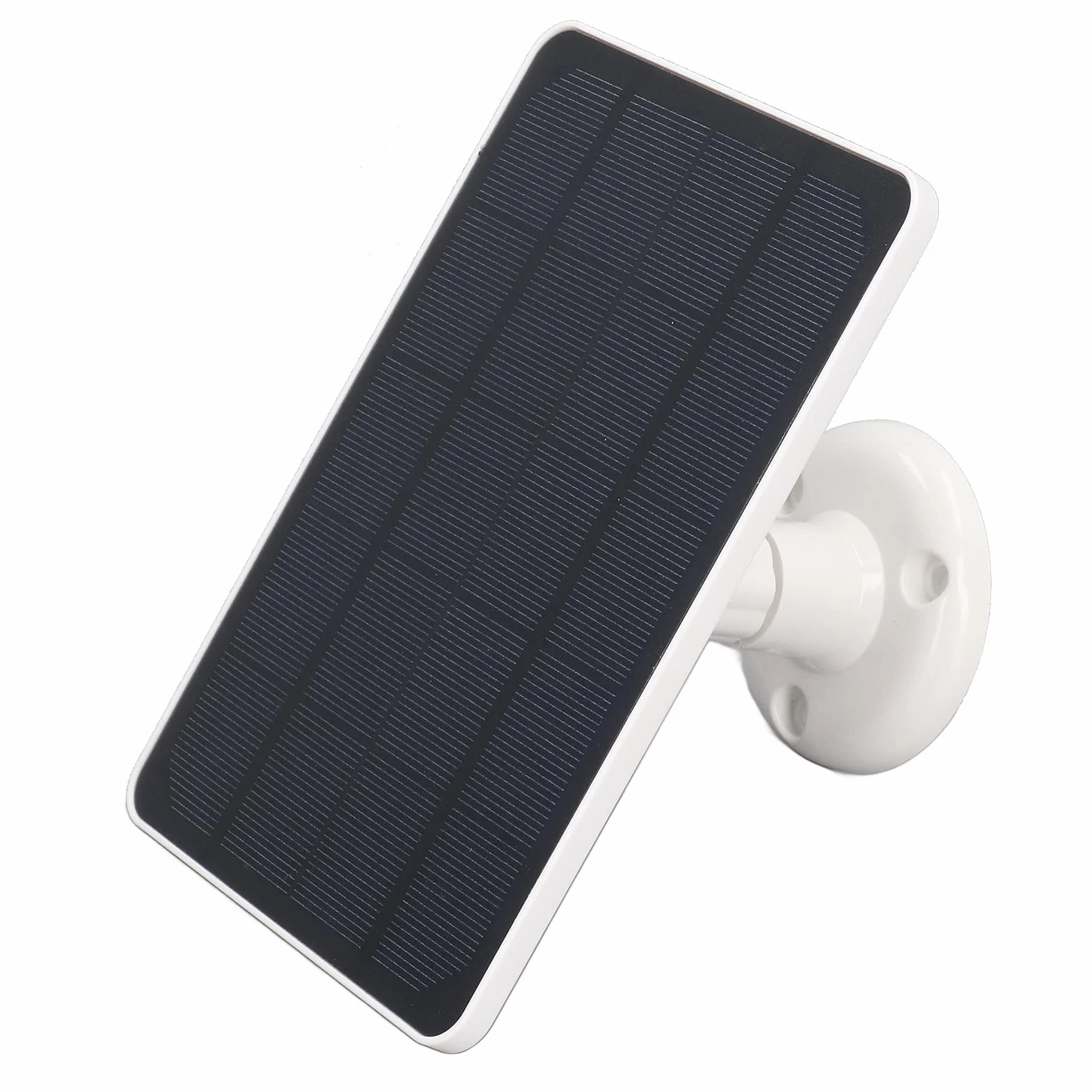 10W Zestaw Paneli Słonecznych Micro USB ładowanie Kamery Panel Słoneczny Wysokowydajna ładowarka do Zewnętrznego Kempingu RV Trip (Biały)
