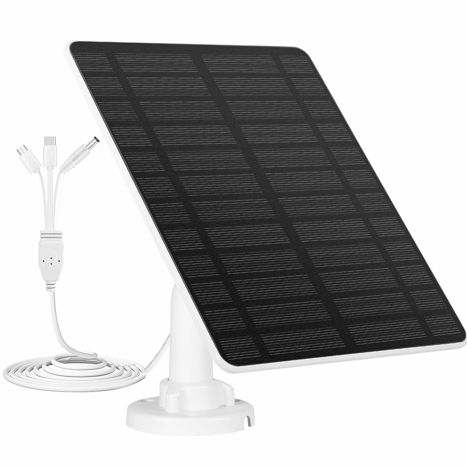 GuKKK panel słoneczny 6W IP65 do kamer Eufy euf-Cam 2C/2C Pro 2/2Pro E20/E40