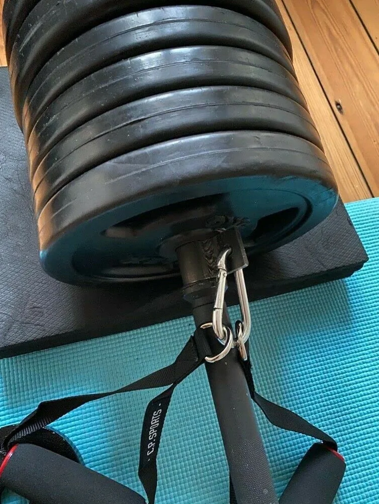 T-Bar Row tuleja wioślarska adapter 30 mm czarny