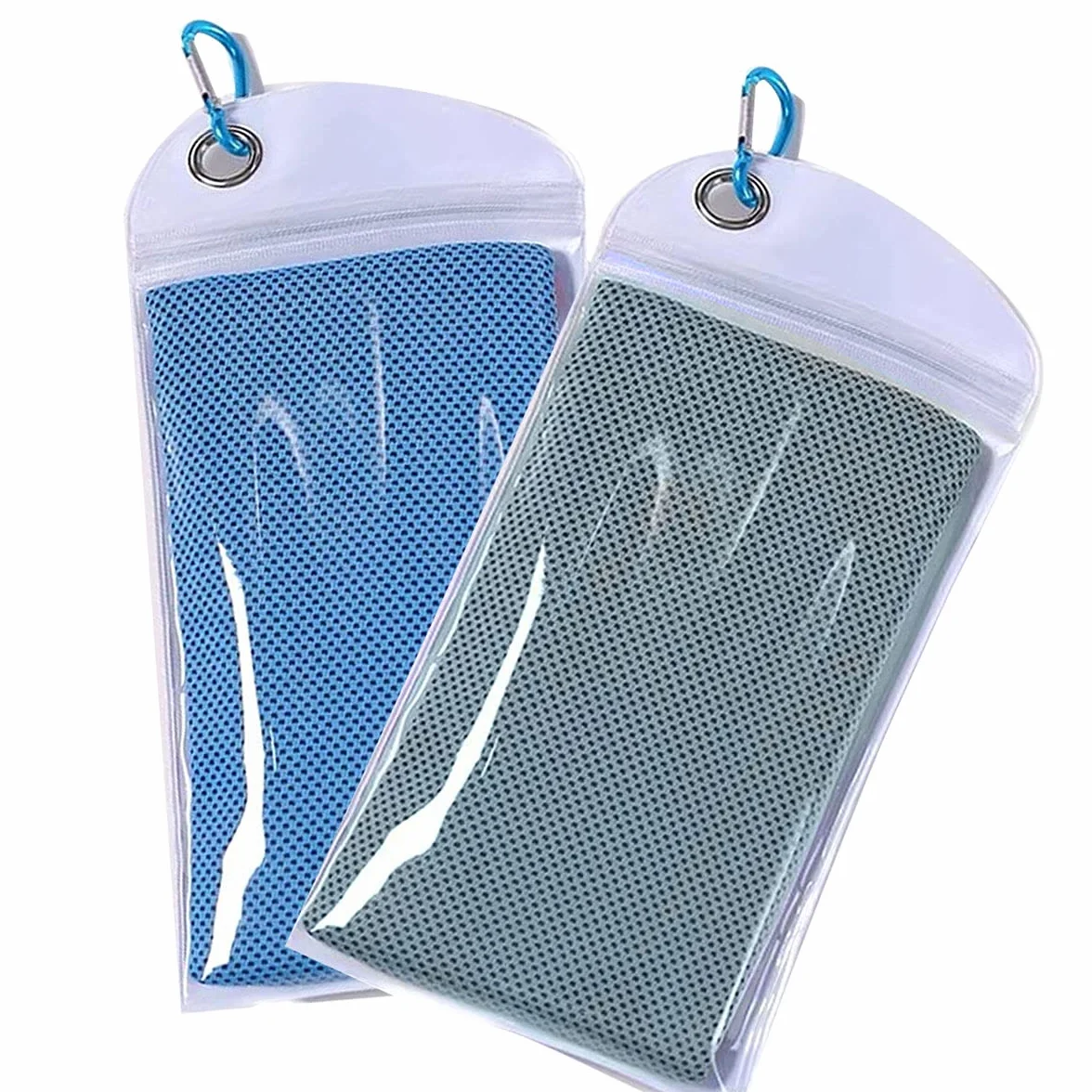 SuTe Zestaw 2 ręczników chłodzących, 90 x 30 cm Cooling Towel Cool Towel Set chłodzący ręcznik z mikrofibry zestaw ręczników chłodzących bambusowy ręcznik chłodzący do golfa fitness biegania sportu