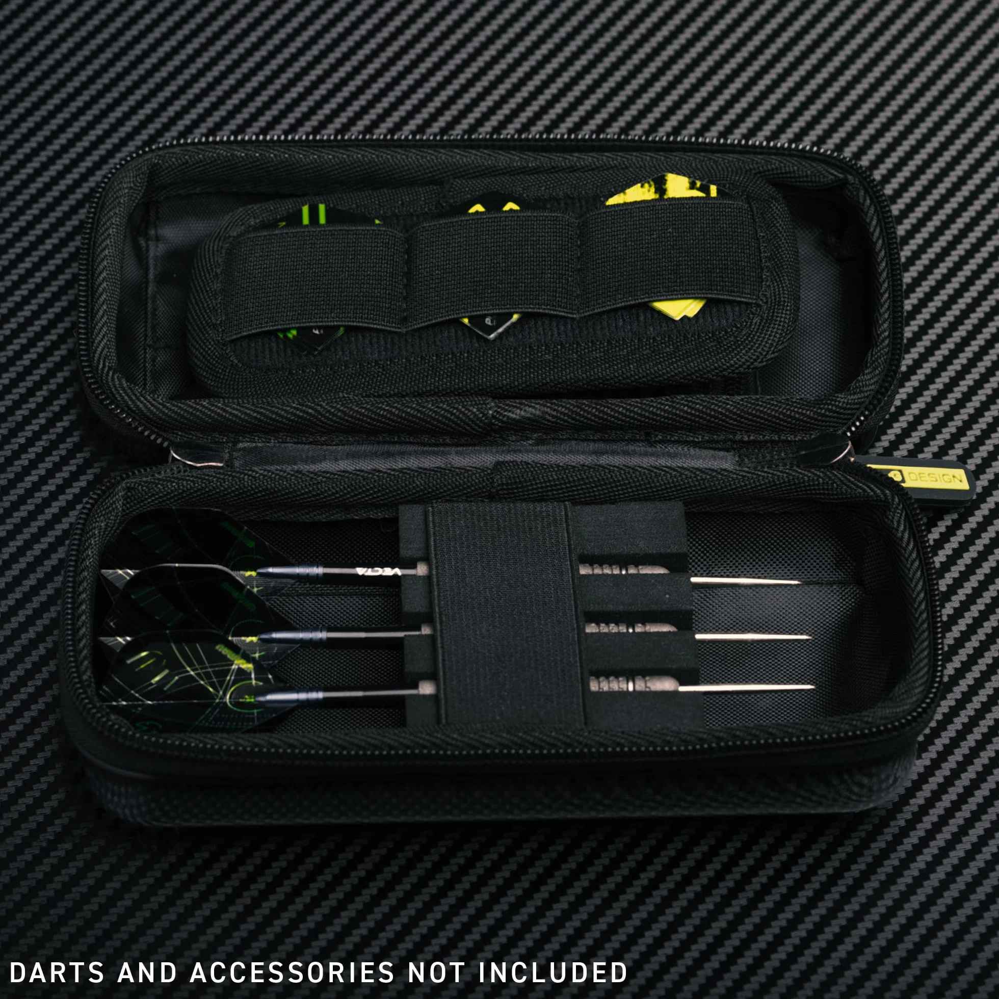 WINMAU Armor Darts-portfel – etui zapewnia miejsce na w pełni zmontowane rzutki i akcesoria – odporny na uderzenia, bardzo trwały i bezpieczny