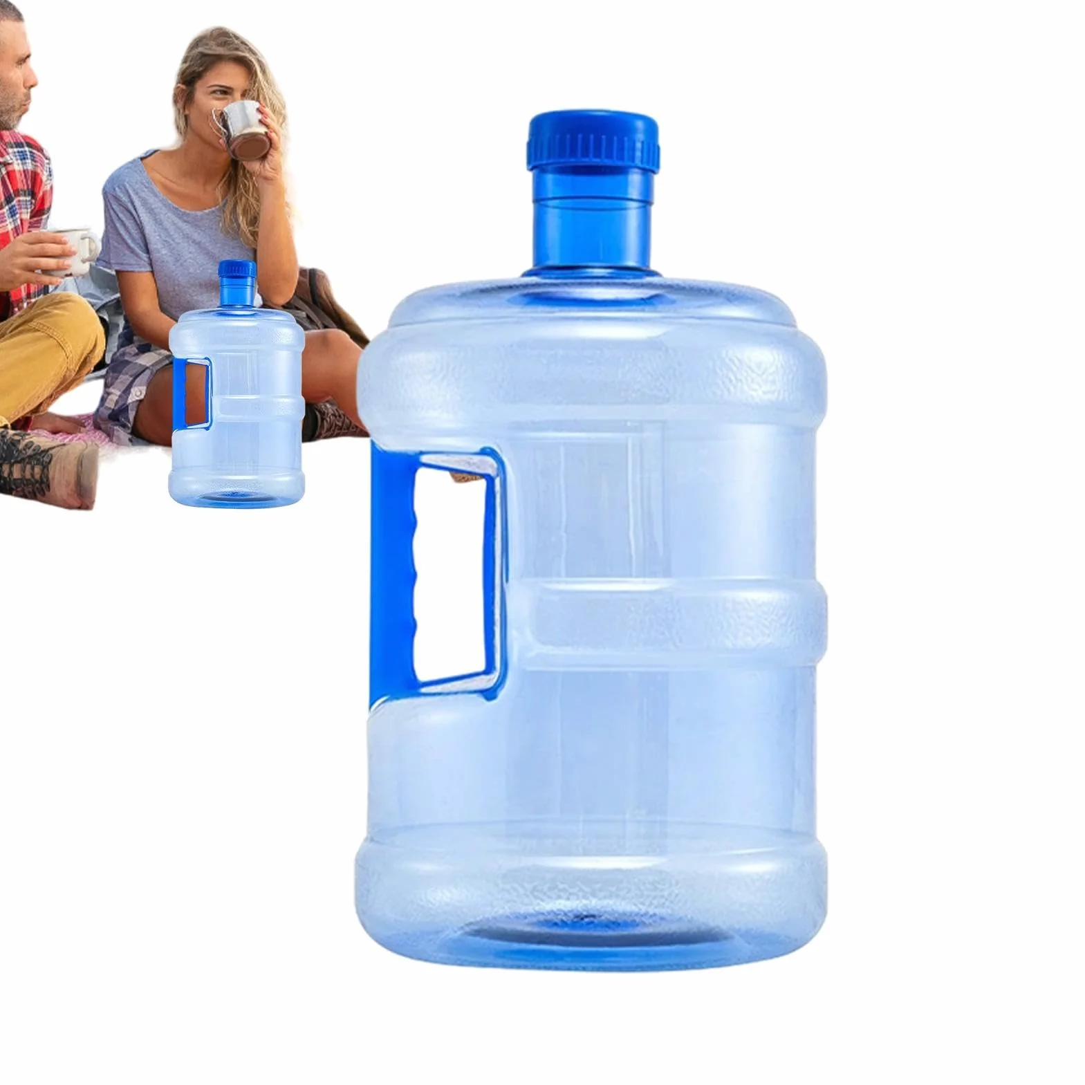 Generisch Kanister na wodę, kempingowy zbiornik na wodę, 5 l/7,5 l, zbiornik na wodę, z uchwytem, wielofunkcyjny nośnik wody, pojemnik do przechowywania wody, na kemping, spotkania grillowe