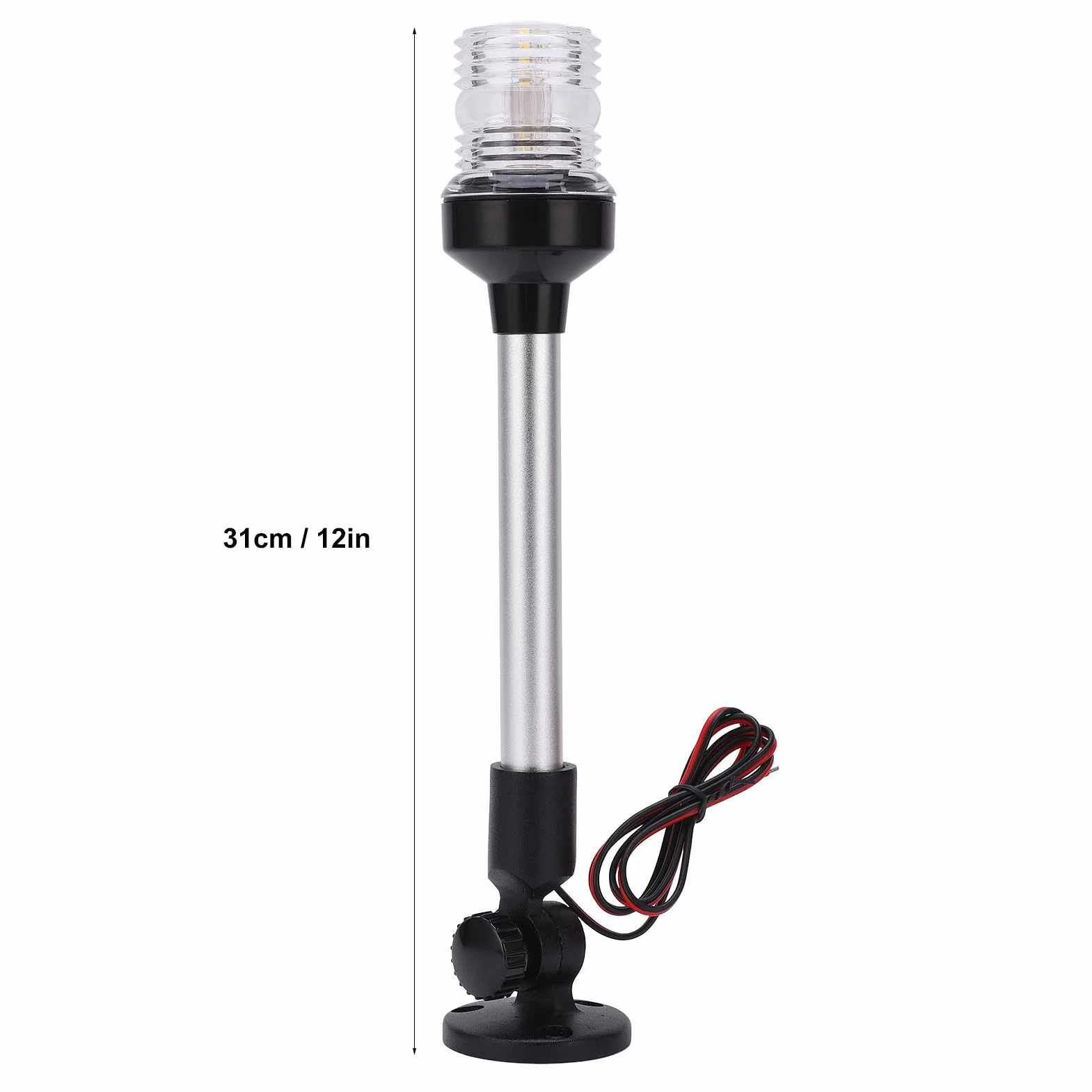 Lampa nawigacyjna LED wodoodporna 12-24V do łodzi 360°