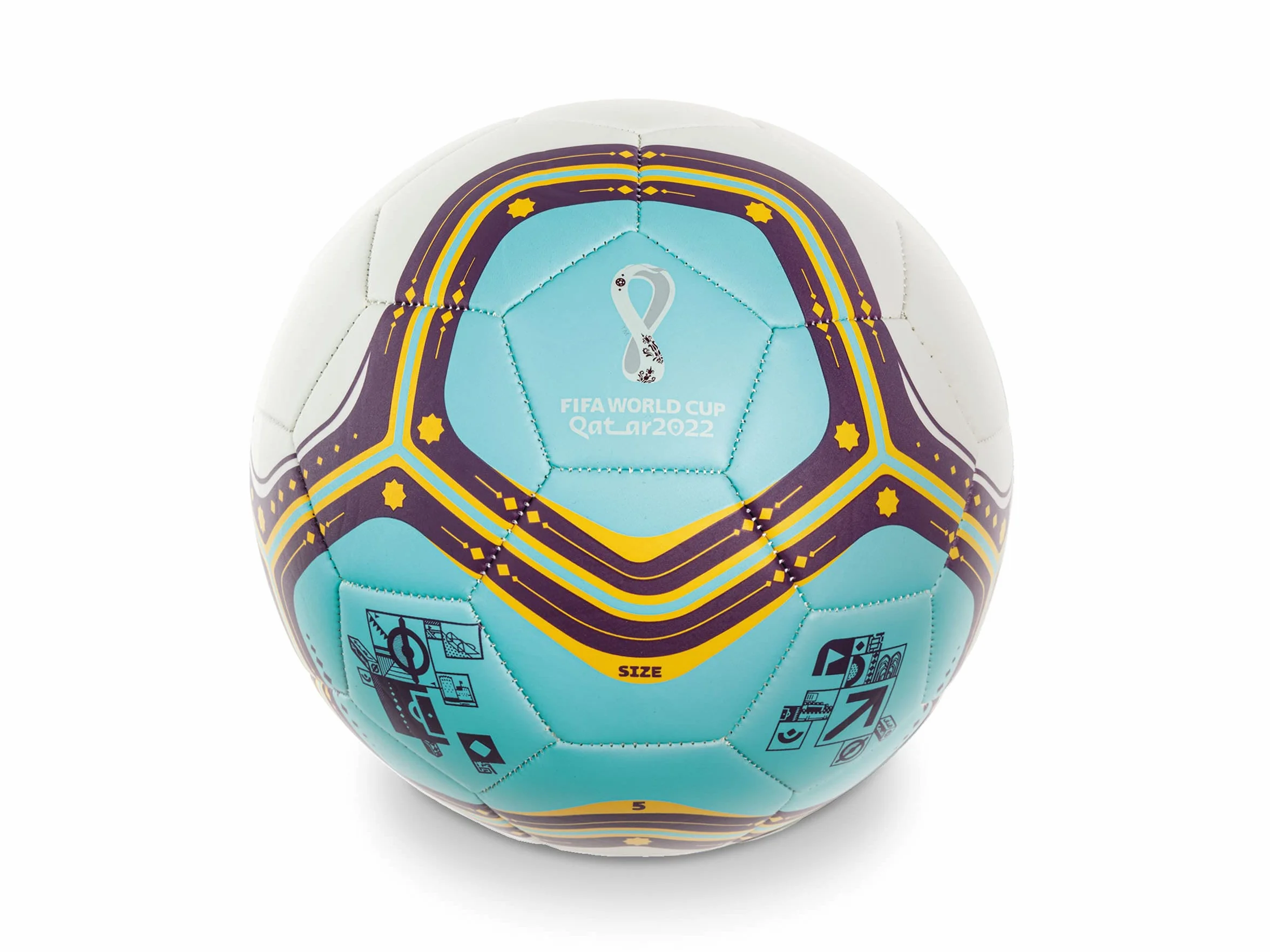 FIFA WORLD CUP QATAR 2022 AL BIDDA Piłka rozmiar 5 400 g 2 kolory