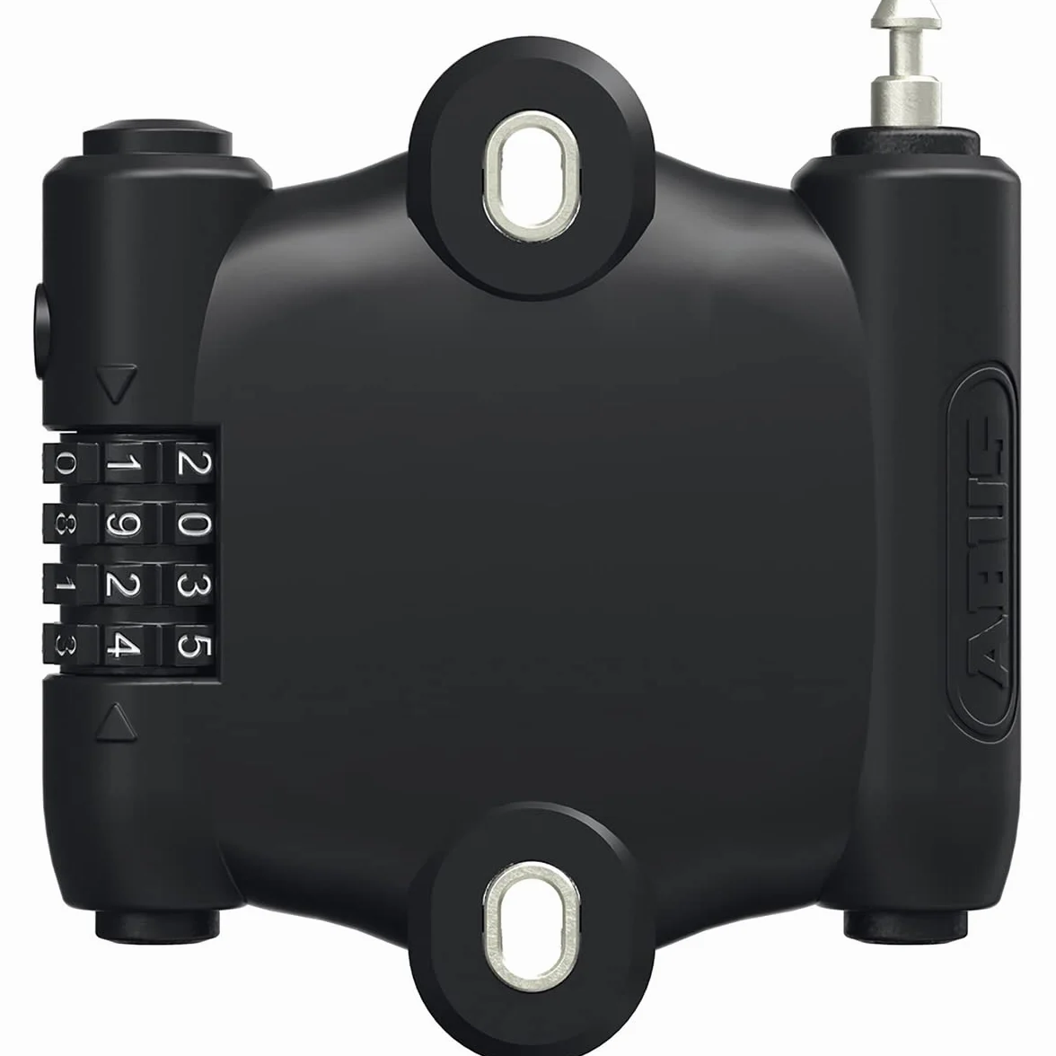 Abus Uniseks Sportflex 2504 69054 Zapięcie Rowerowe, Czarny, 90 cm