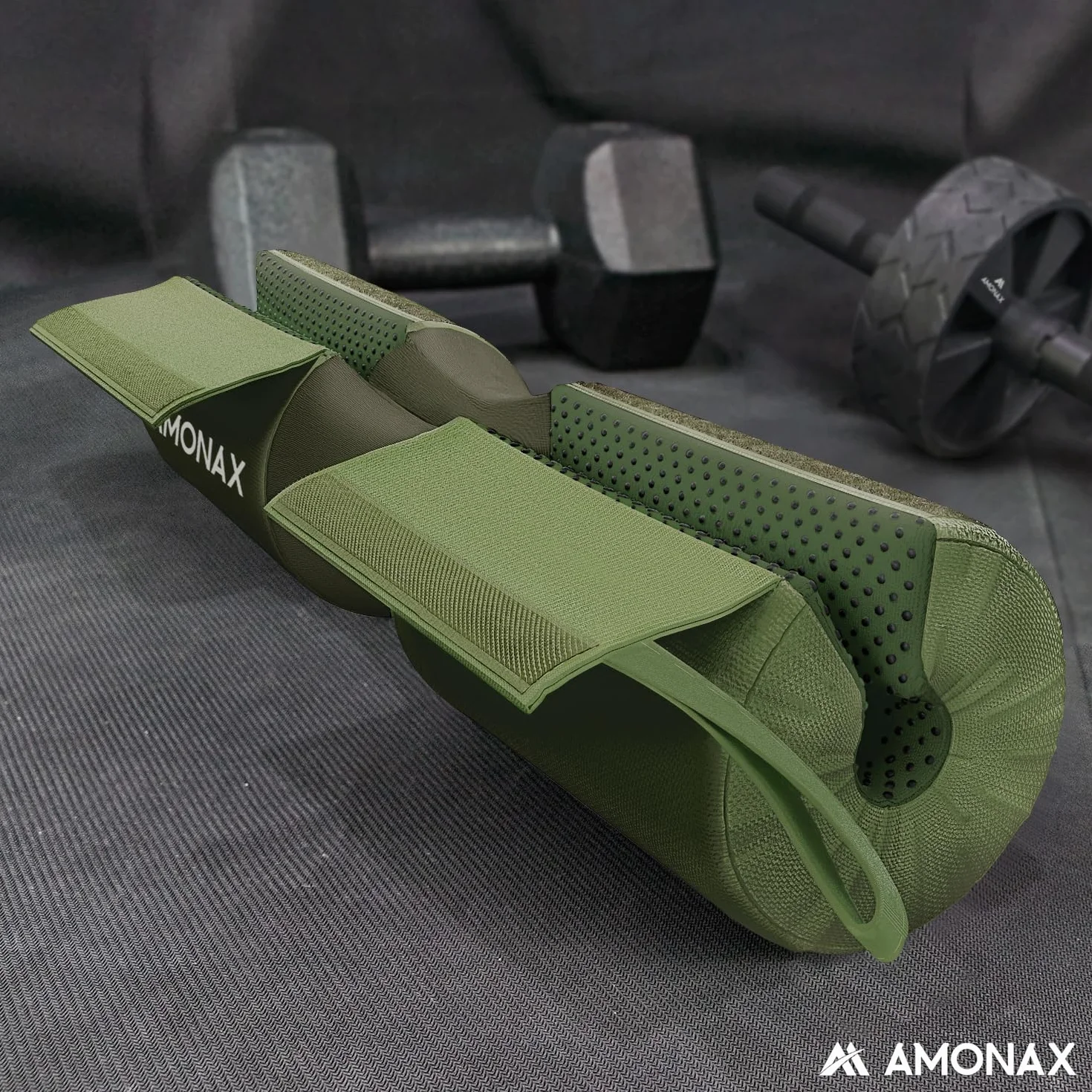Amonax Podkładka Na Sztangę, Do Przysiadów, Bardzo Gruba Piankowa Wyściółka Do Podparcia Szyi I Ramion, Wytrzymała Osłona Na Siłownię, Fitness, Trening Dla Kobiet