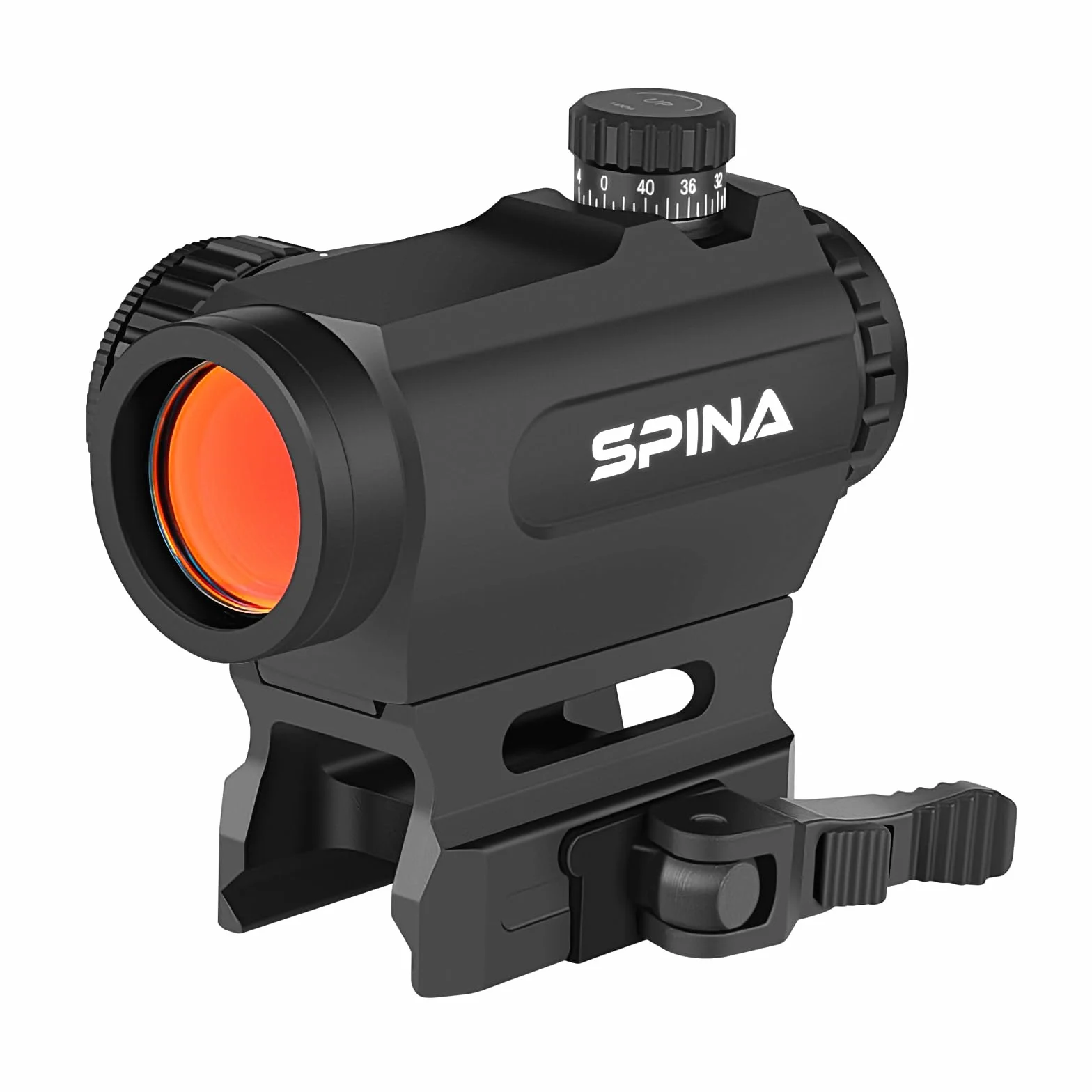 SPINA OPTICS KT-20 Red dot do karabinu 1x20mm Celownik kolimatorowy 2 MOA z mocowaniem QD
