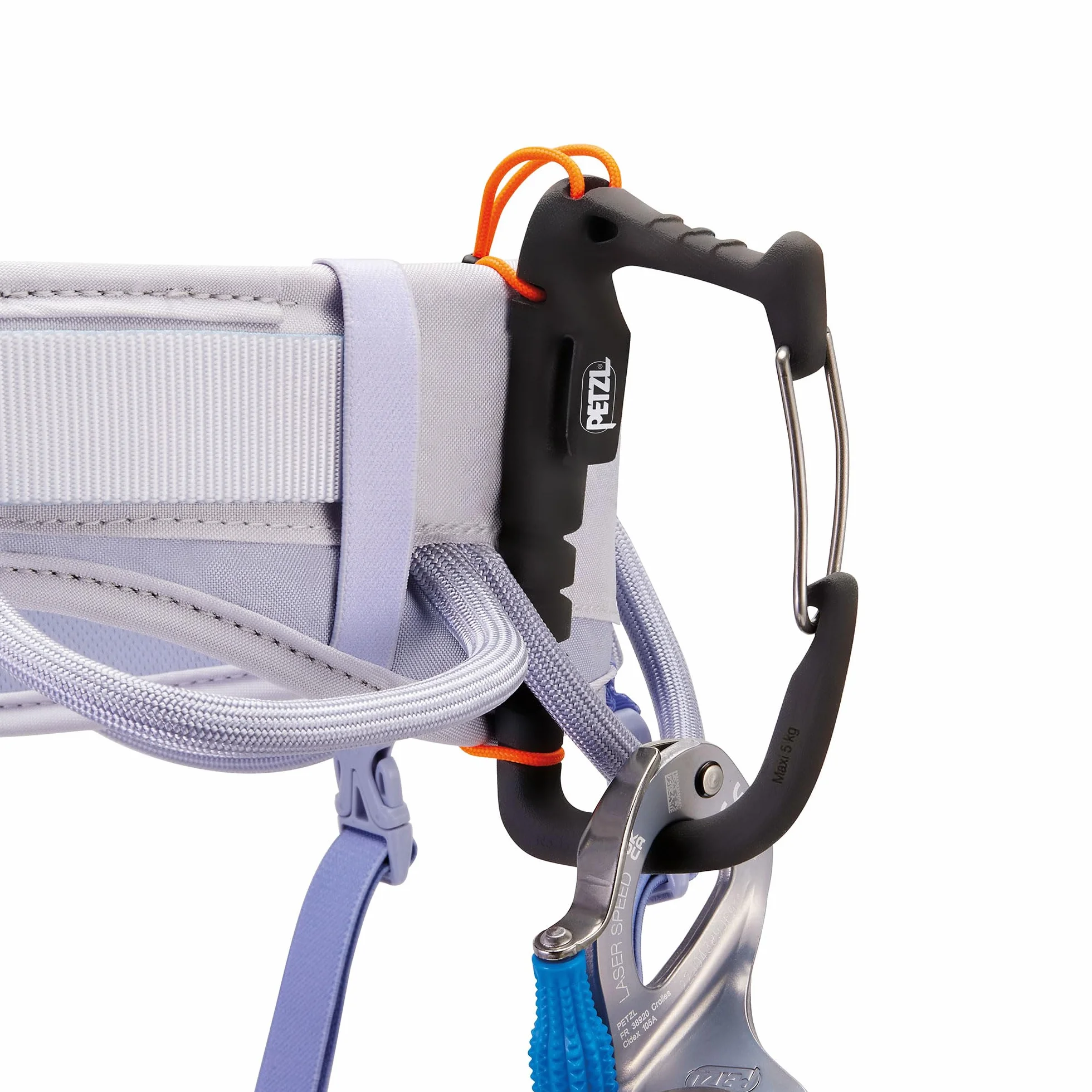 PETZL Szelki CORAX LT WOMEN - Damskie, liliowo-białe, M