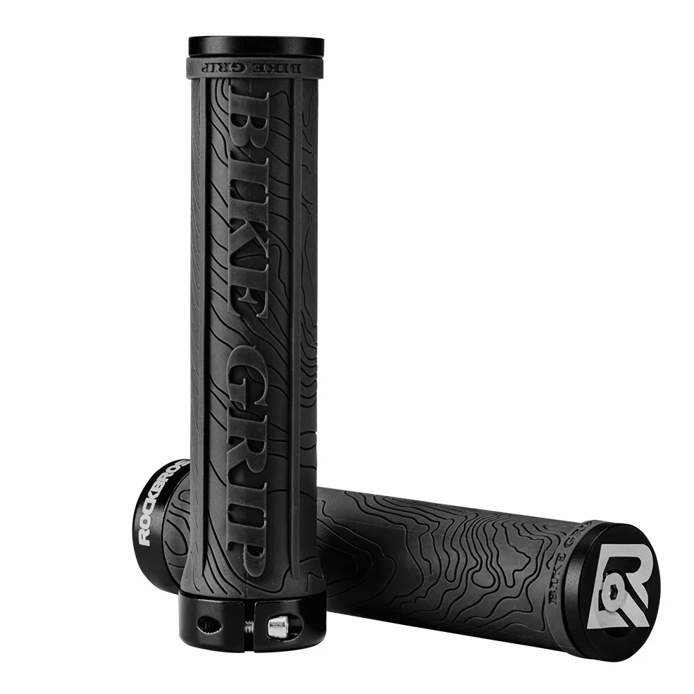 ROCKBROS Uchwyt na kierownicę górską 22 mm para aluminium i guma czerwony niebieski czarny