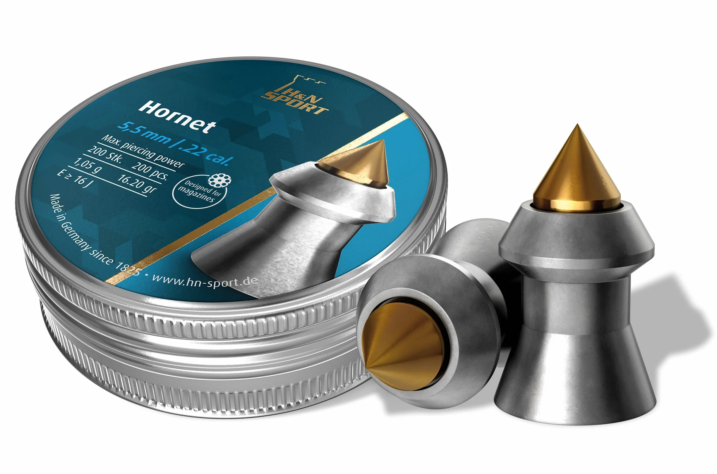 H&N Sport Calines H&N Hornet 5,50 mm, unisex dorośli, mieszanka, 5,50 mm