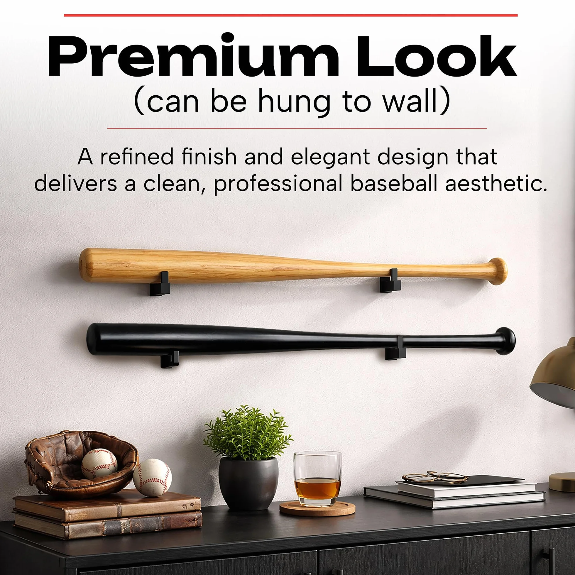Redfield Drewniany kij baseballowy 76 cm, kolor drewna
