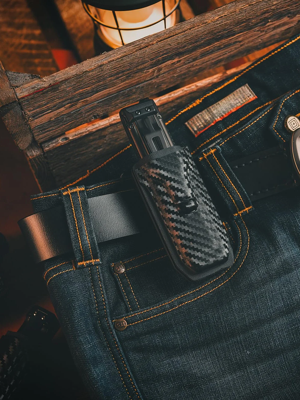 TACTICAL GEEK TX5 etui na latarkę NITECORE EDC27, torba LED na pasek, szybki dostęp