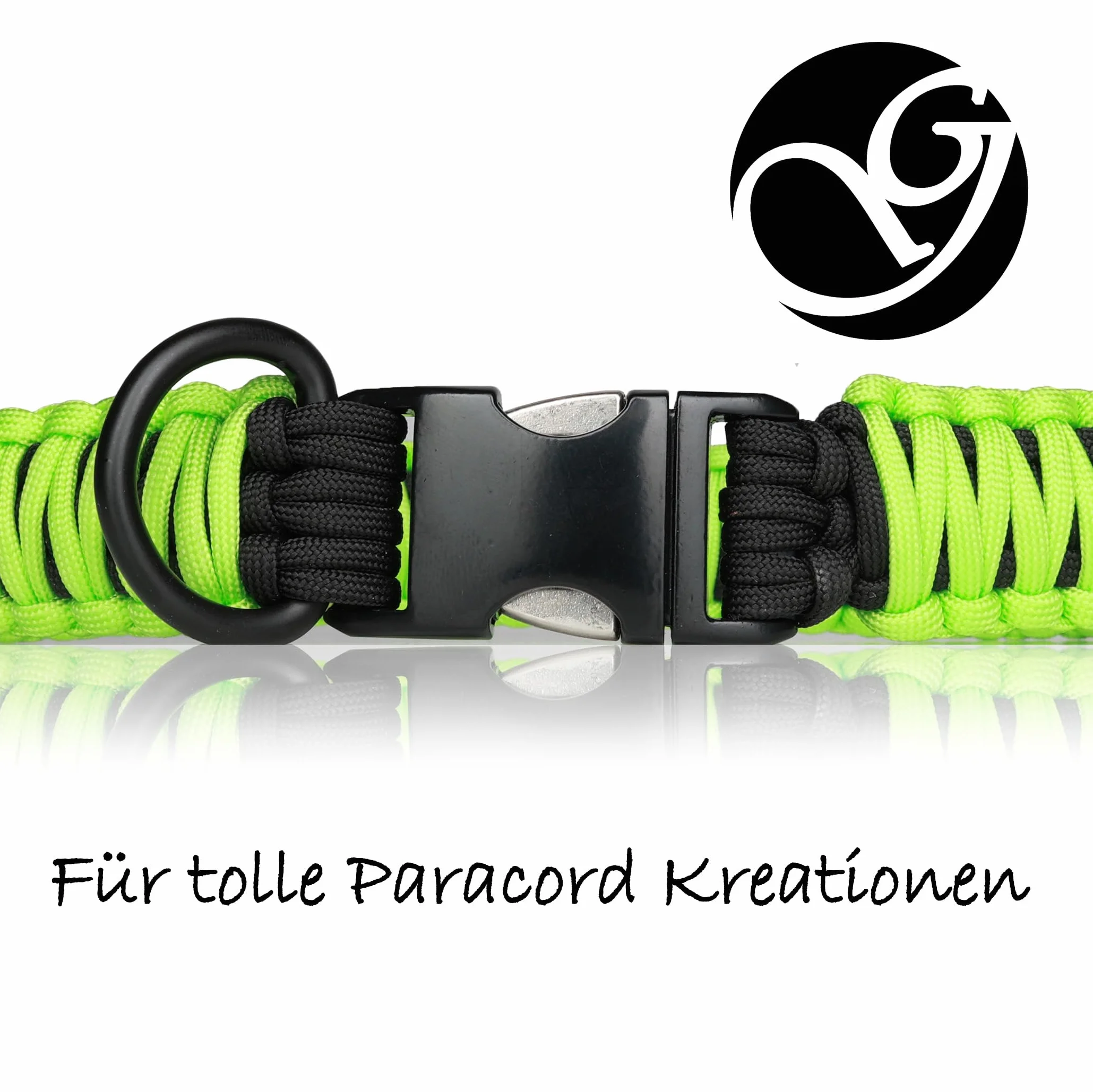 Ganzoo metalowe zapięcie zatrzaskowe Alumaxx 3/4" 20mm, zestaw 2 szt., klips do Paracord i taśmy, do bransoletki, obroży psa, pasków plecaka, czarny mat