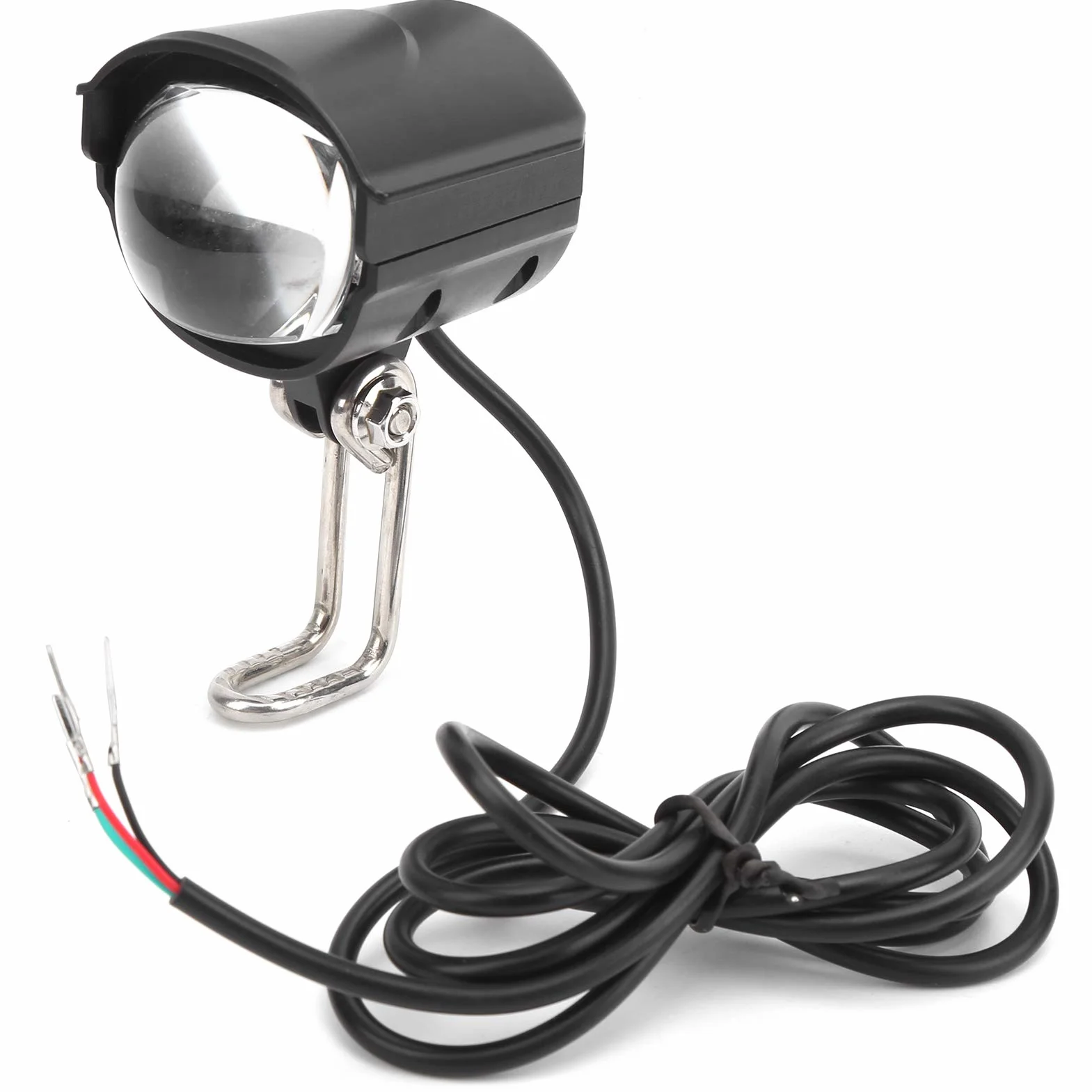Rowerowa Lampka LED, Wodoodporna Latarka Rowerowa Nocna, Przednia Lampa Przednia do Roweru Elektrycznego do 36V 48V 60V